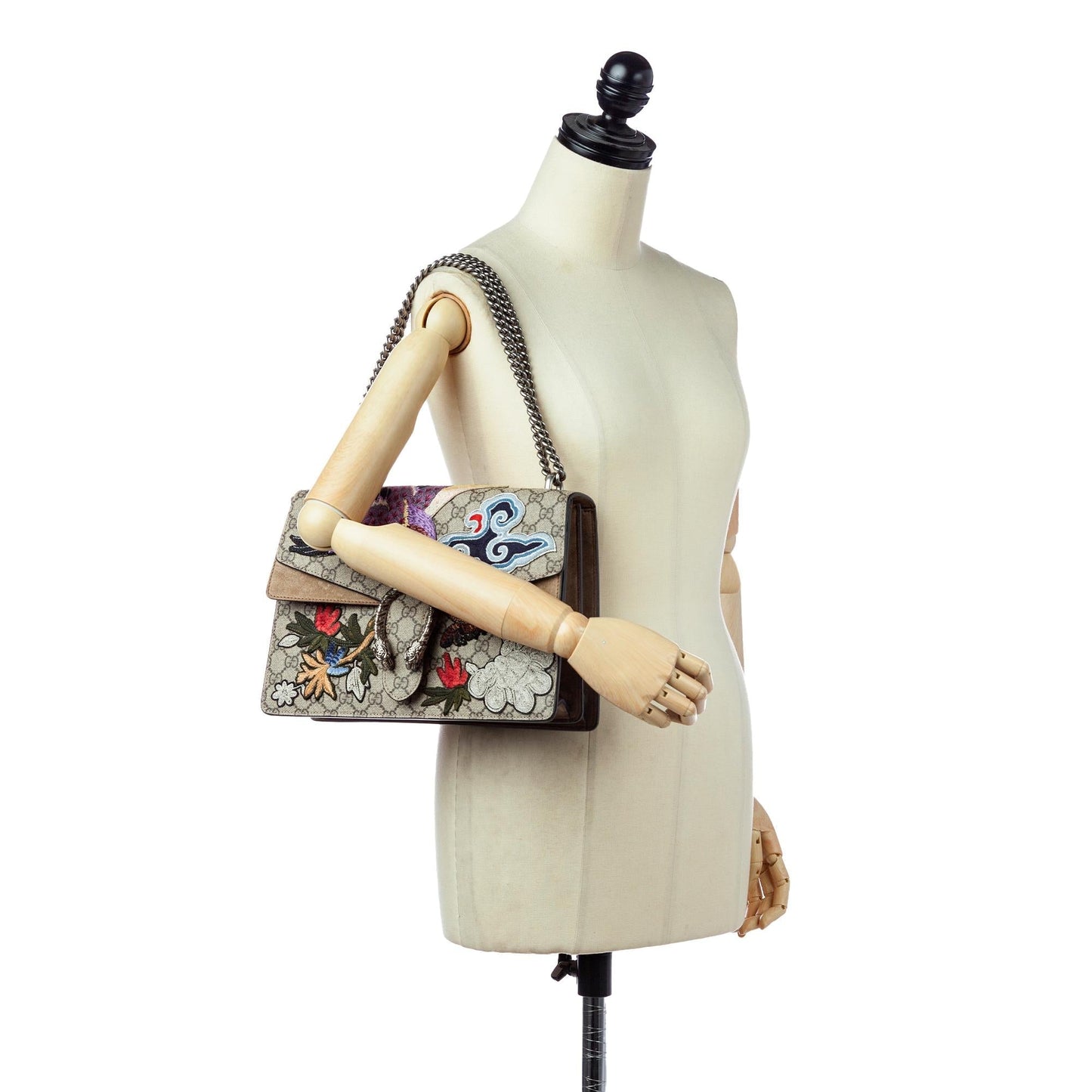 Gucci GG Supreme Bird Dionysus Shoulder Bag