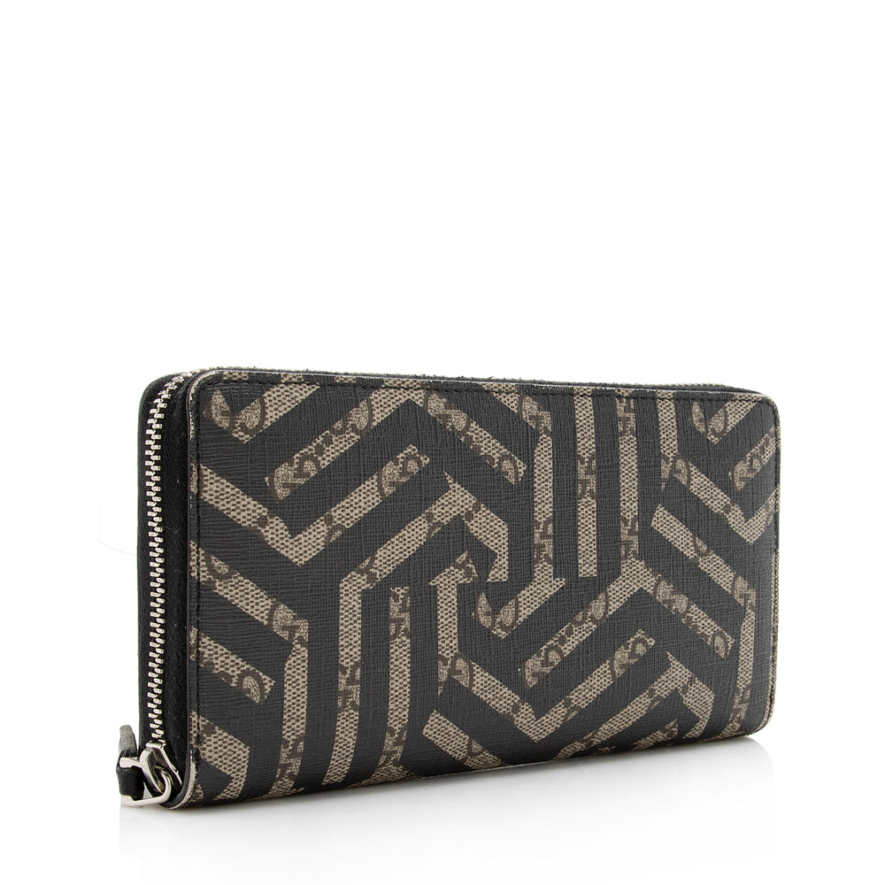 Gucci GG Supreme Caleido Zip Wallet
