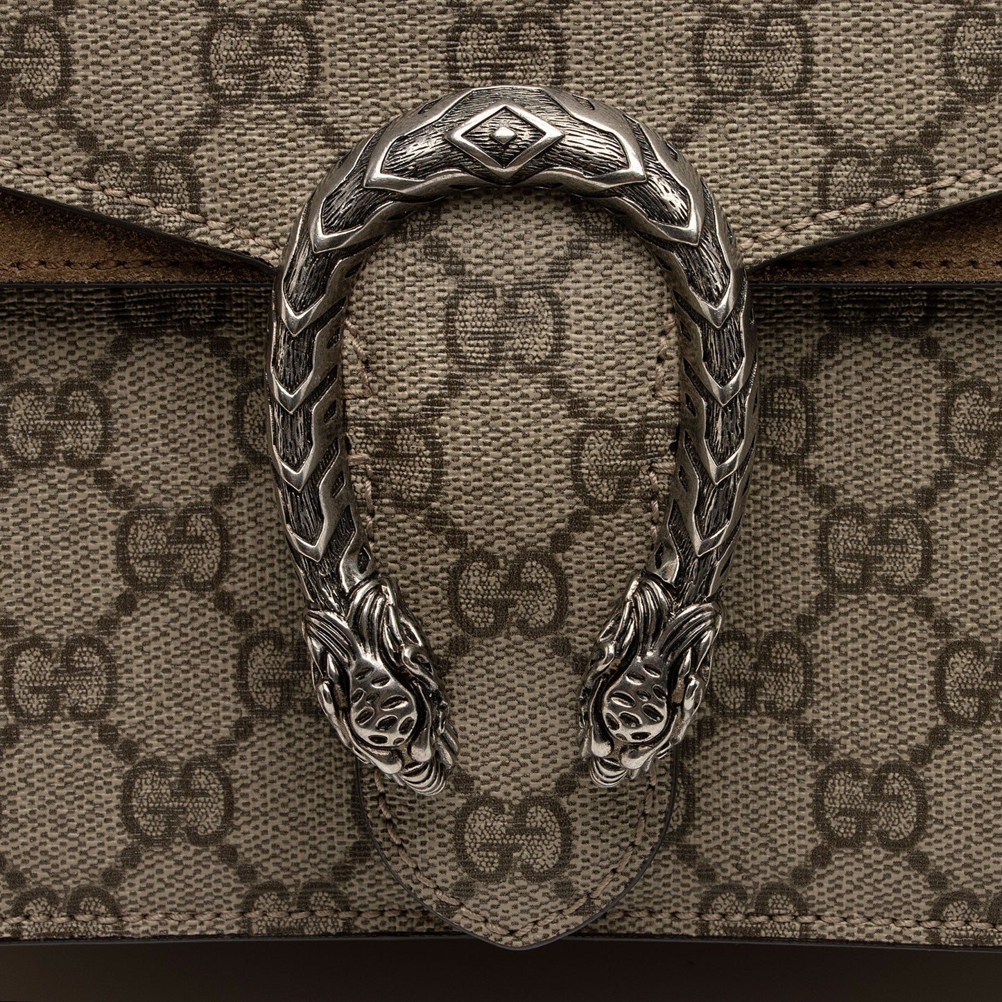 Gucci GG Supreme Dionysus Small Shoulder Bag (SHF-CAAf7C)