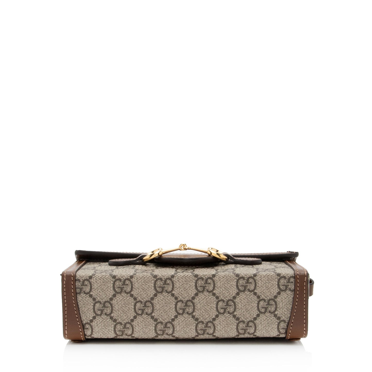 Gucci GG Supreme Horsebit 1955 Mini Shoulder Bag (SHF-IqWPZK)