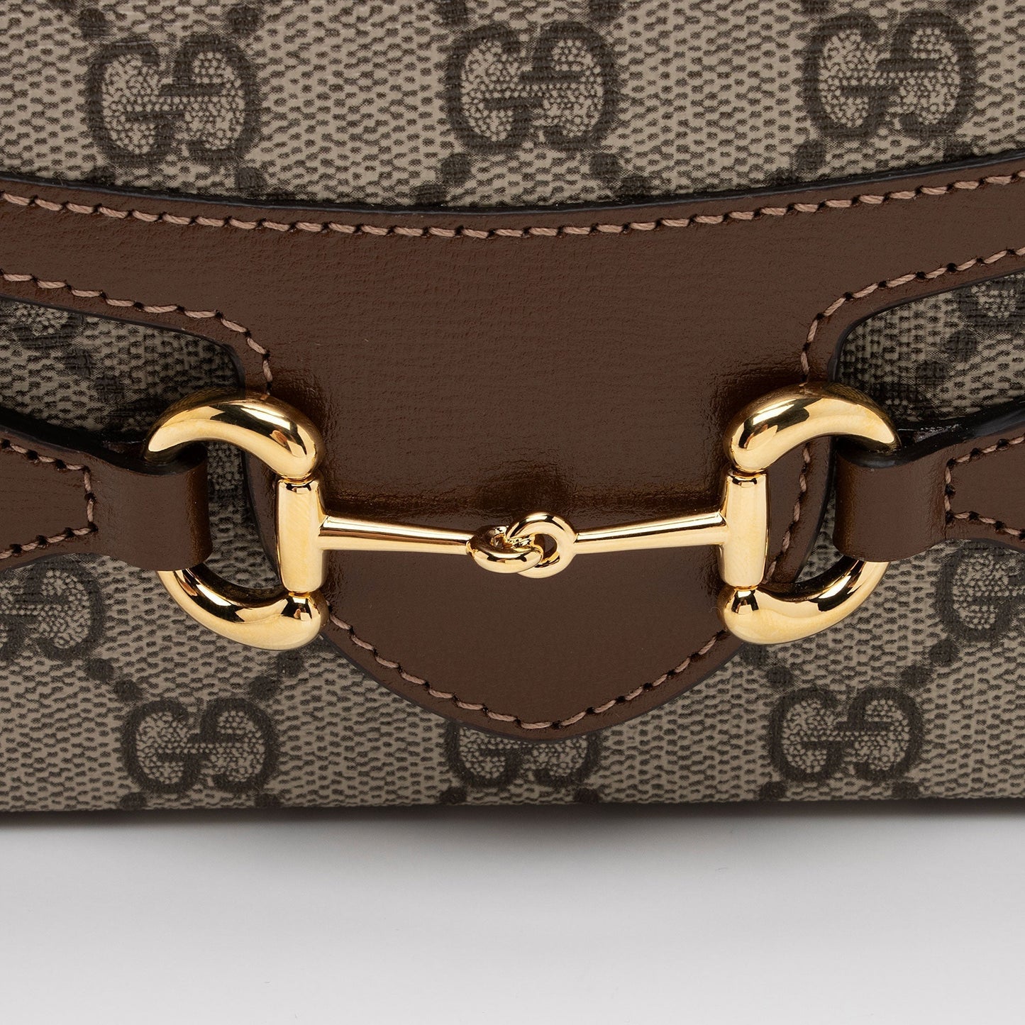 Gucci GG Supreme Horsebit 1955 Mini Shoulder Bag (SHF-IqWPZK)