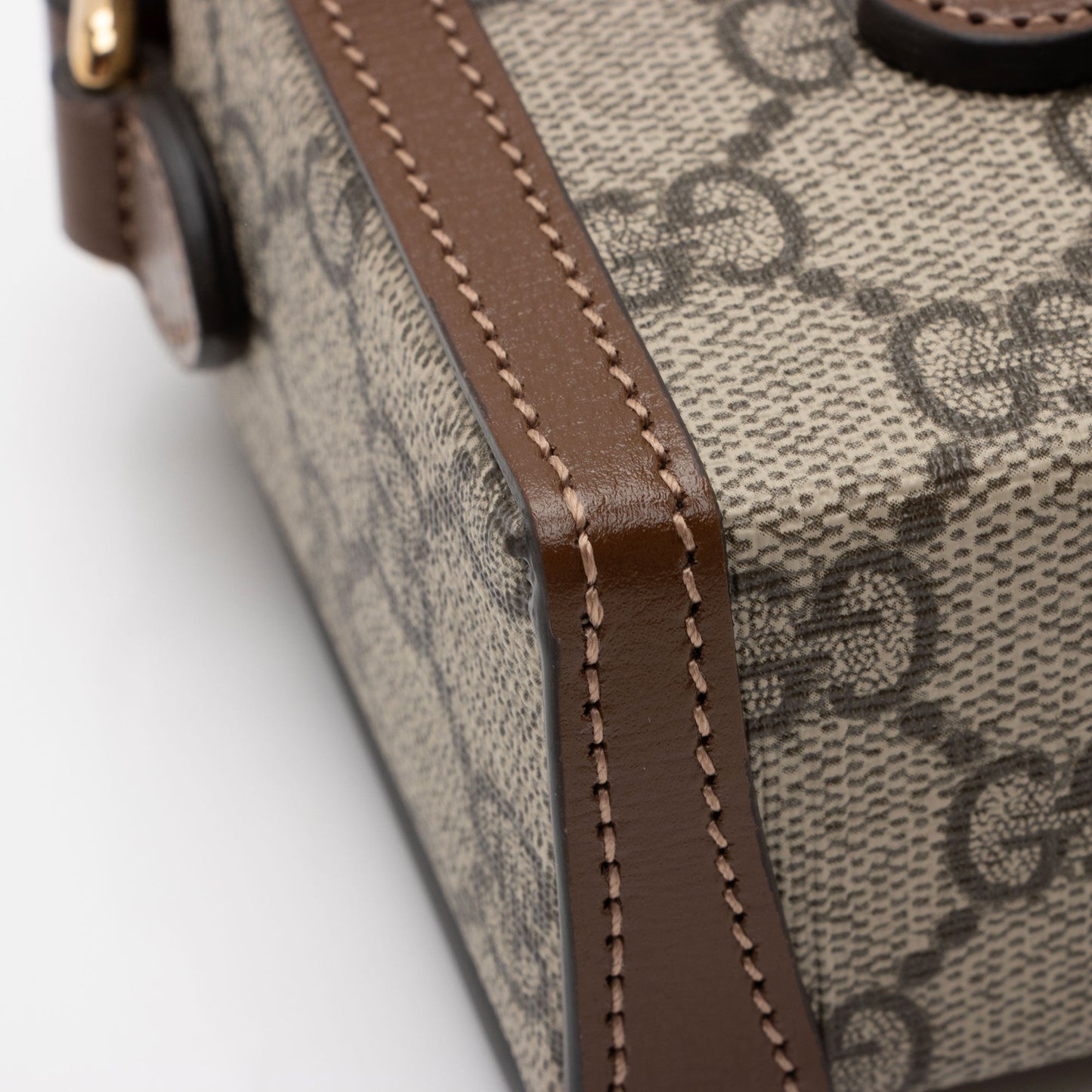 Gucci GG Supreme Horsebit 1955 Mini Shoulder Bag (SHF-IqWPZK)