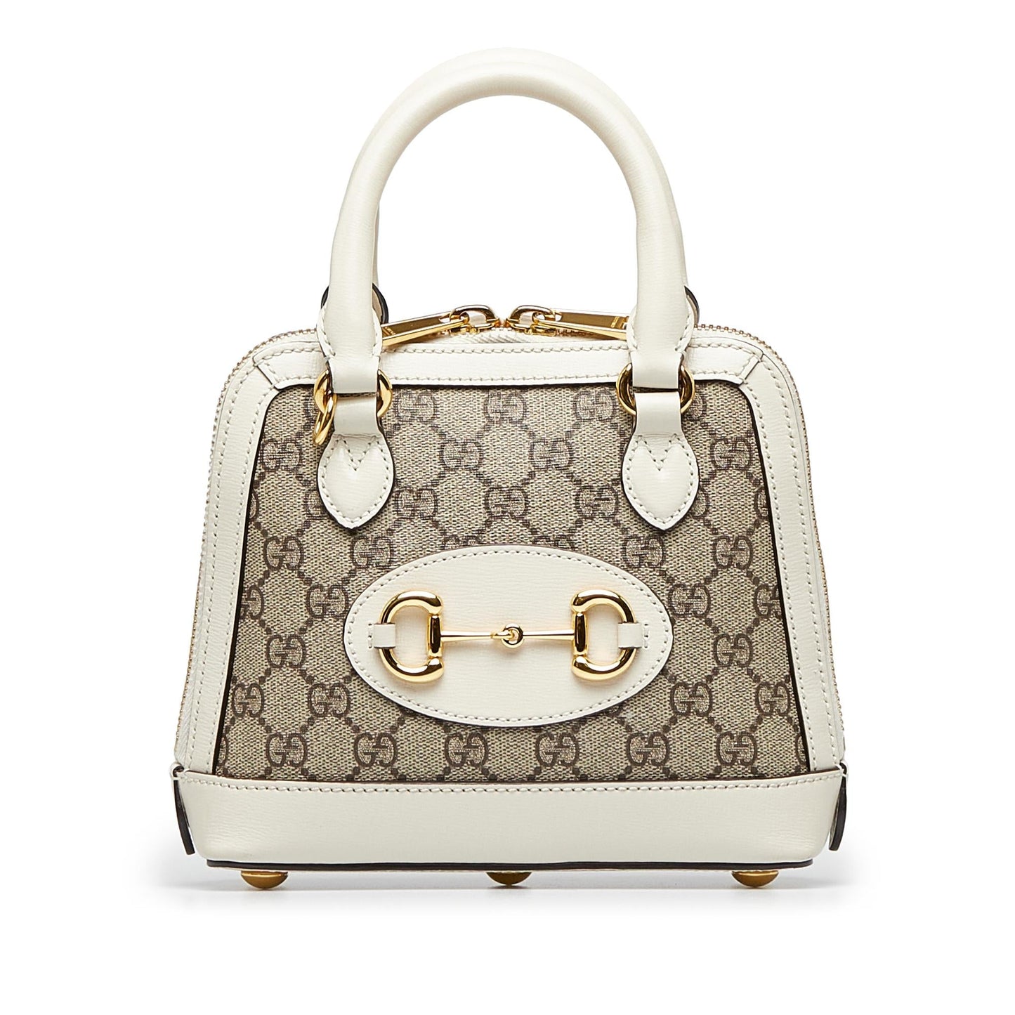 Gucci GG Supreme Mini Horsebit 1955 Satchel (SHG-Ah0ZmR)