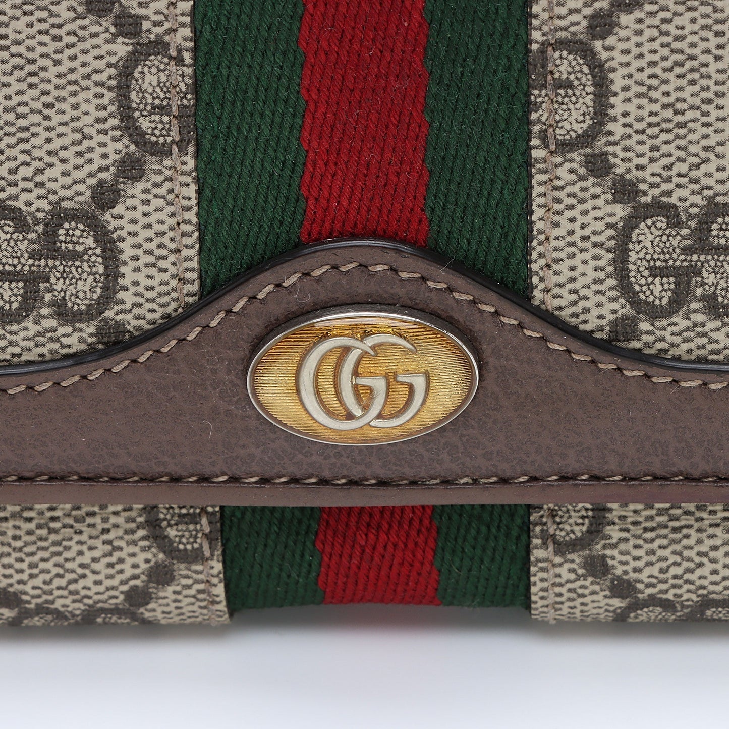 Gucci GG Supreme Ophidia Chain Wallet (SHF-Rd9cA8)