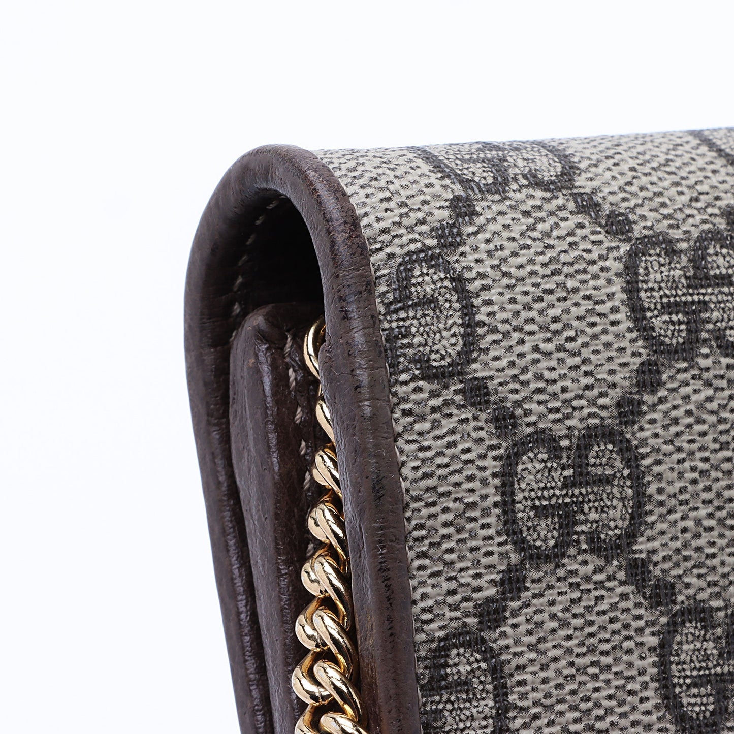 Gucci GG Supreme Ophidia Chain Wallet (SHF-Rd9cA8)