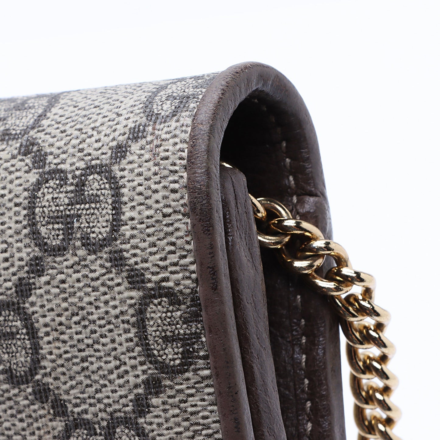Gucci GG Supreme Ophidia Chain Wallet (SHF-Rd9cA8)