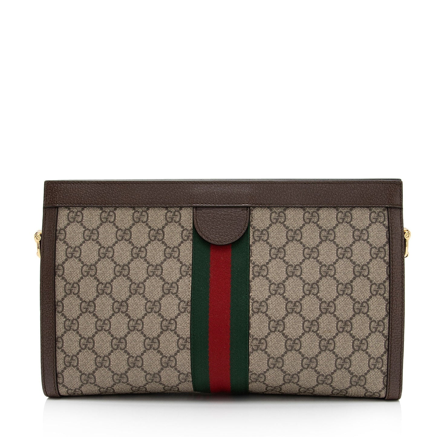 Gucci GG Supreme Ophidia Medium Chain Shoulder Bag (SHF-ZaaSNP)