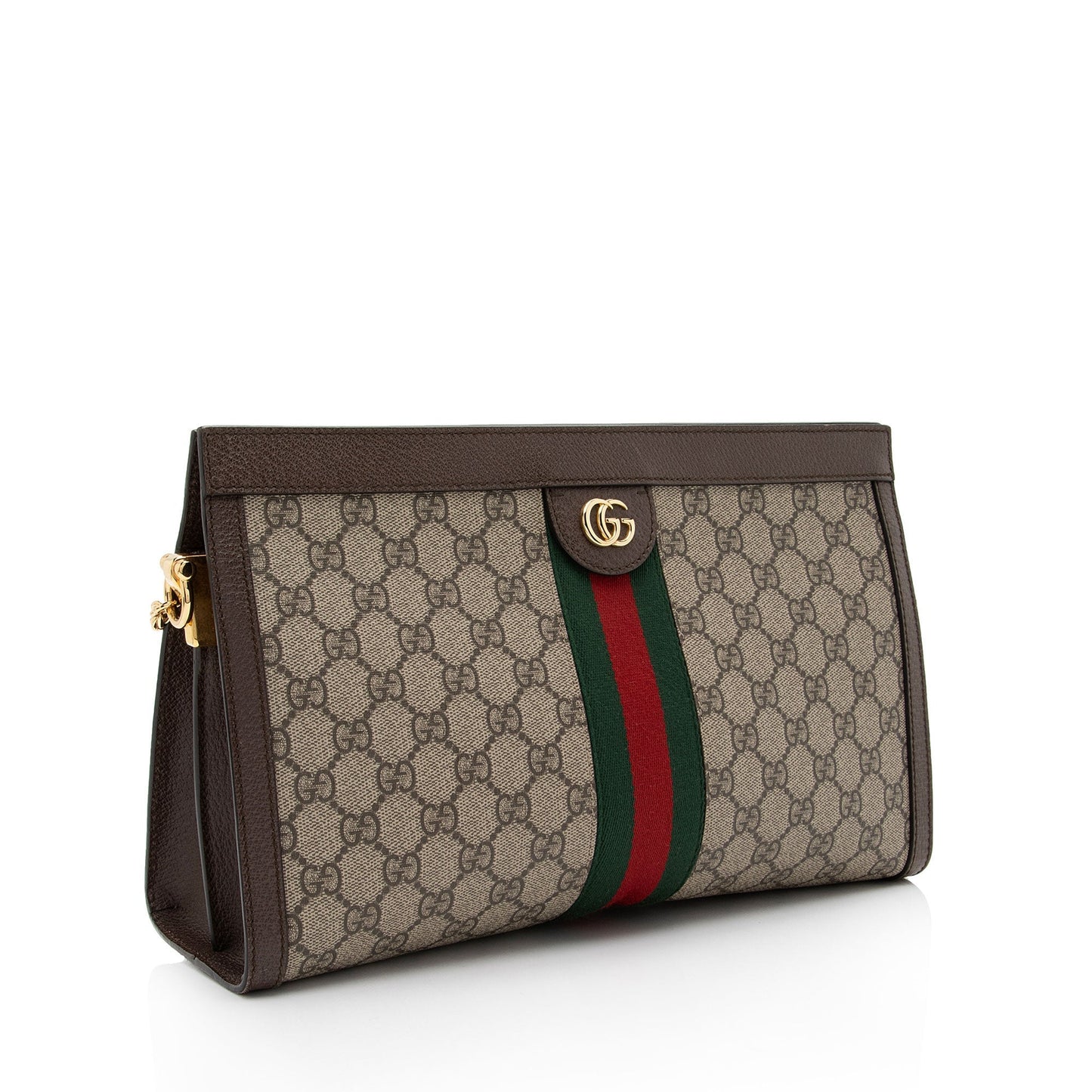 Gucci GG Supreme Ophidia Medium Chain Shoulder Bag (SHF-ZaaSNP)