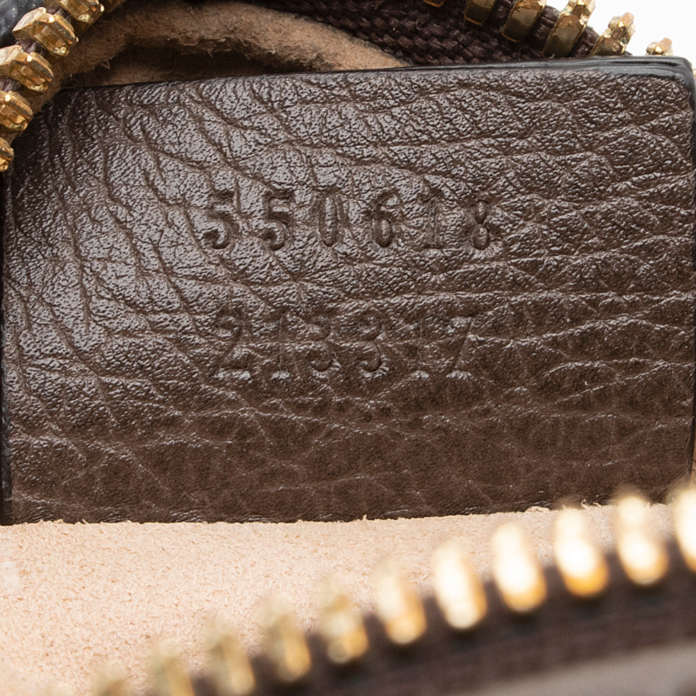 Gucci GG Supreme Ophidia Round Mini Shoulder Bag