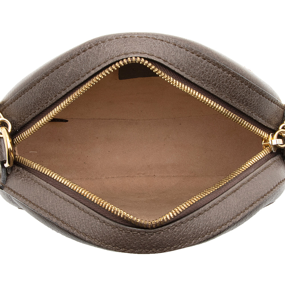 Gucci GG Supreme Ophidia Round Mini Shoulder Bag