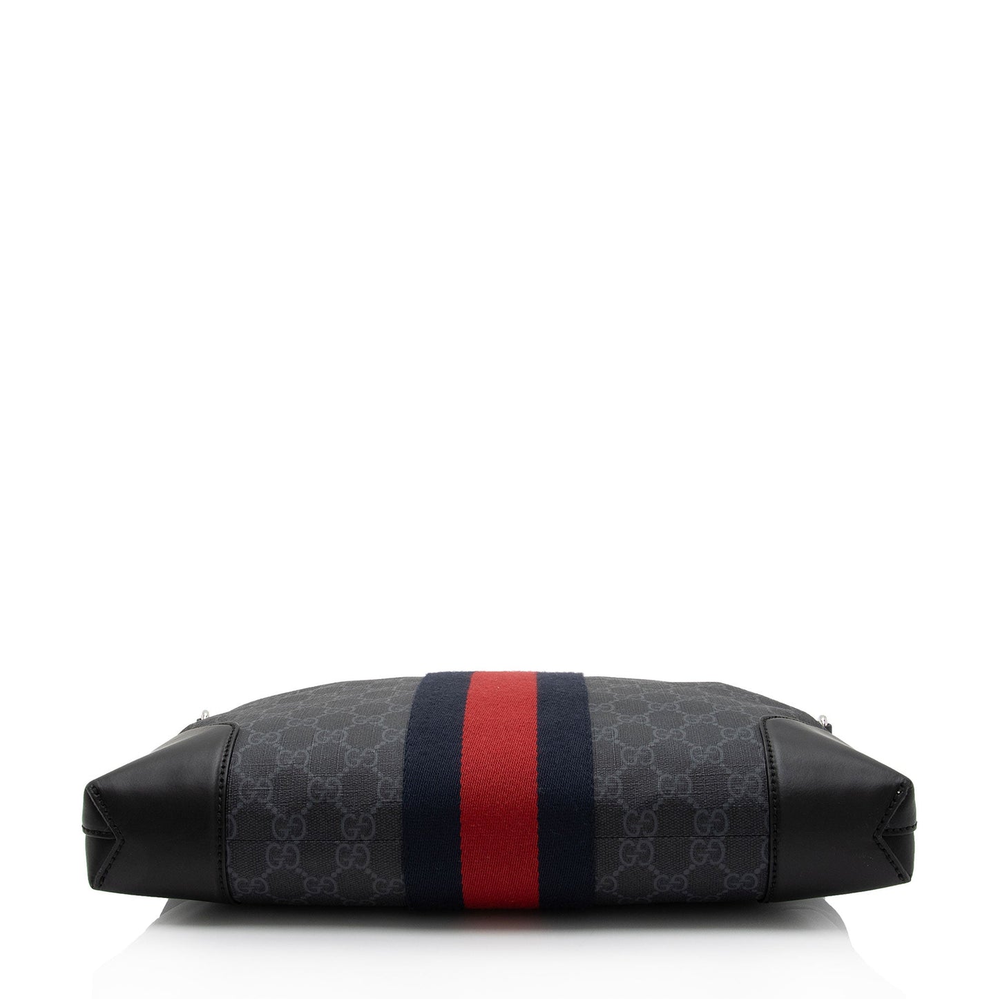 Gucci GG Supreme Web Flat Square Messenger Bag (SHF-3vvT7M)