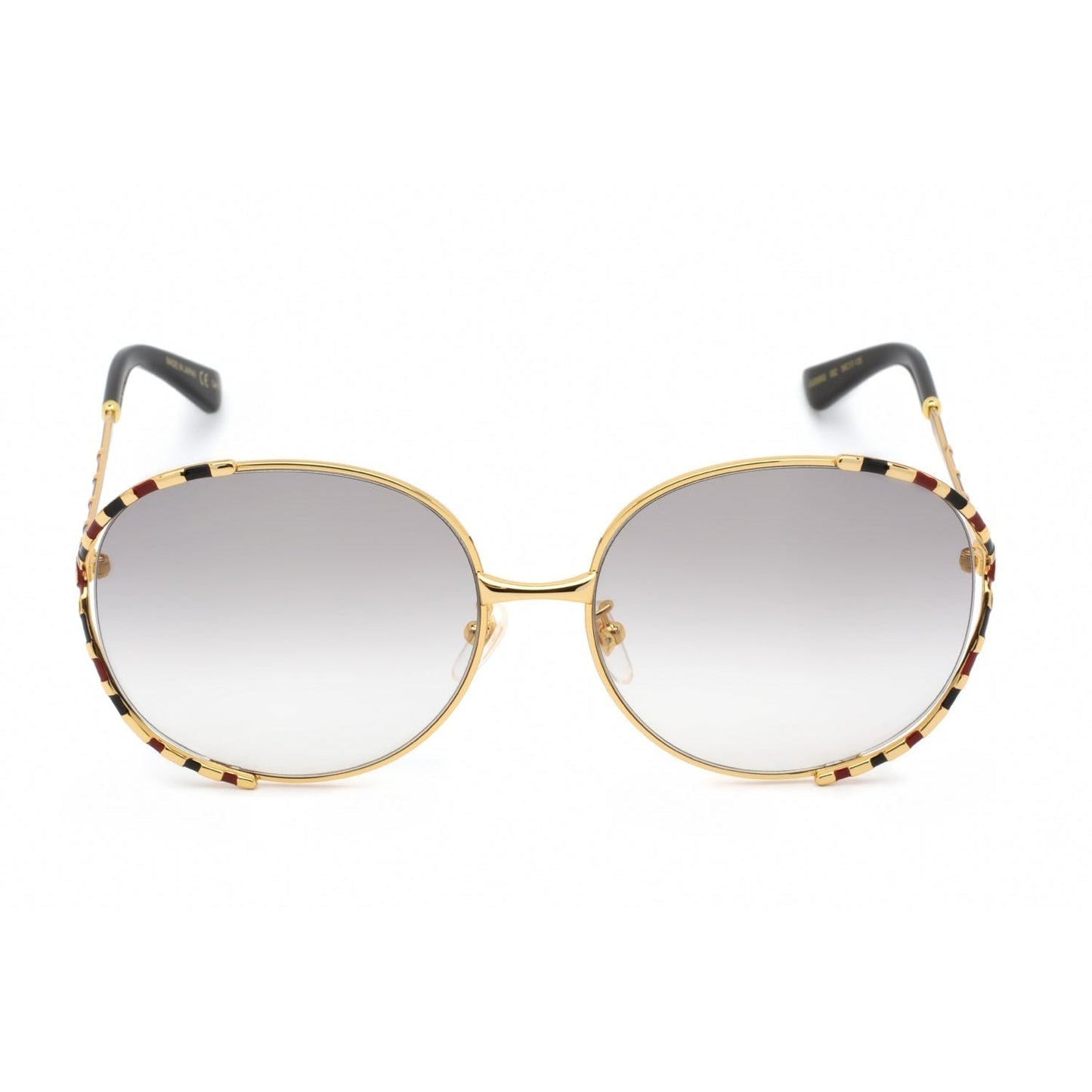 Gucci GG0595S Sunglasses Gold / Grey Women's (S)