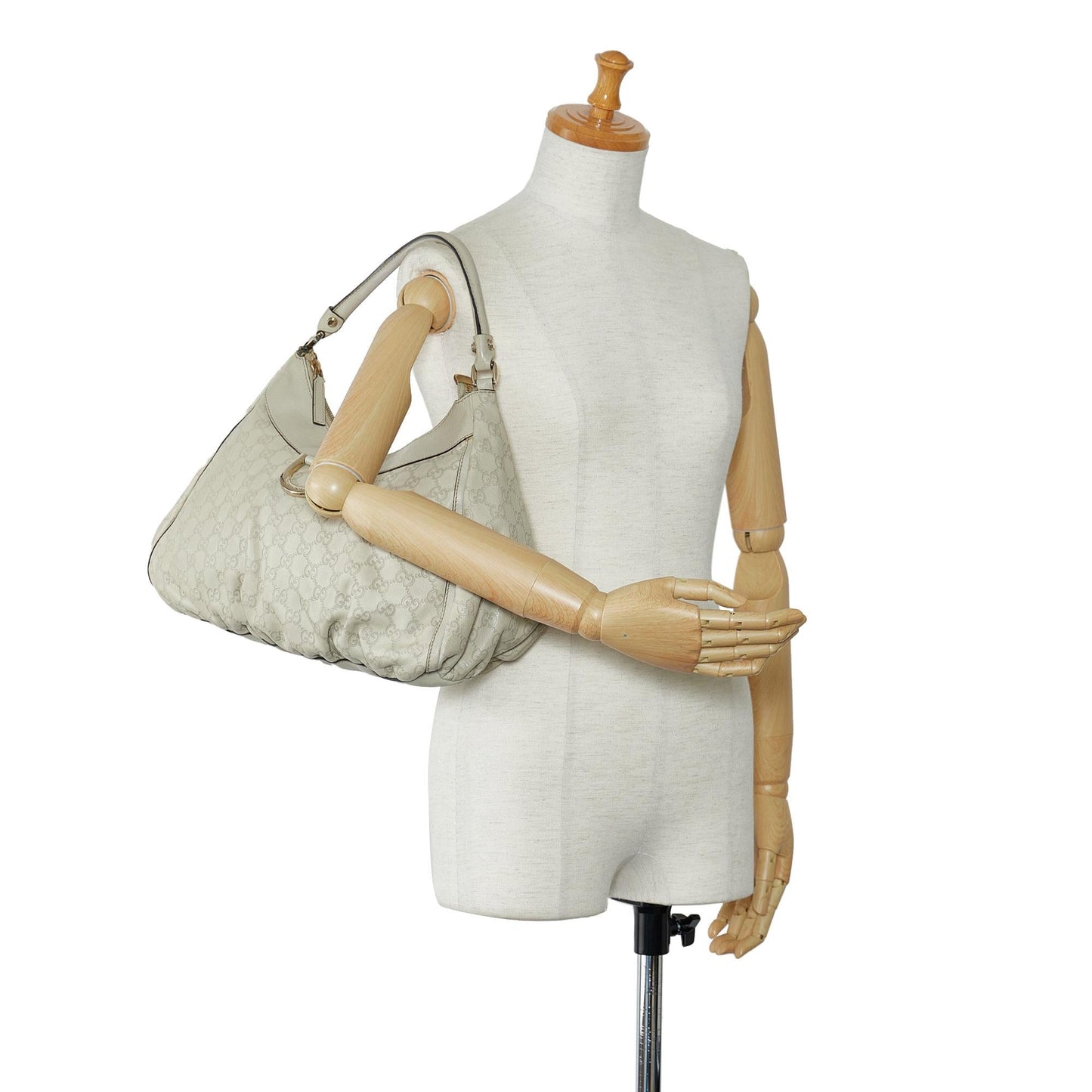 Gucci Guccissima Abbey D-Ring Shoulder Bag (SHG-mTplnY)