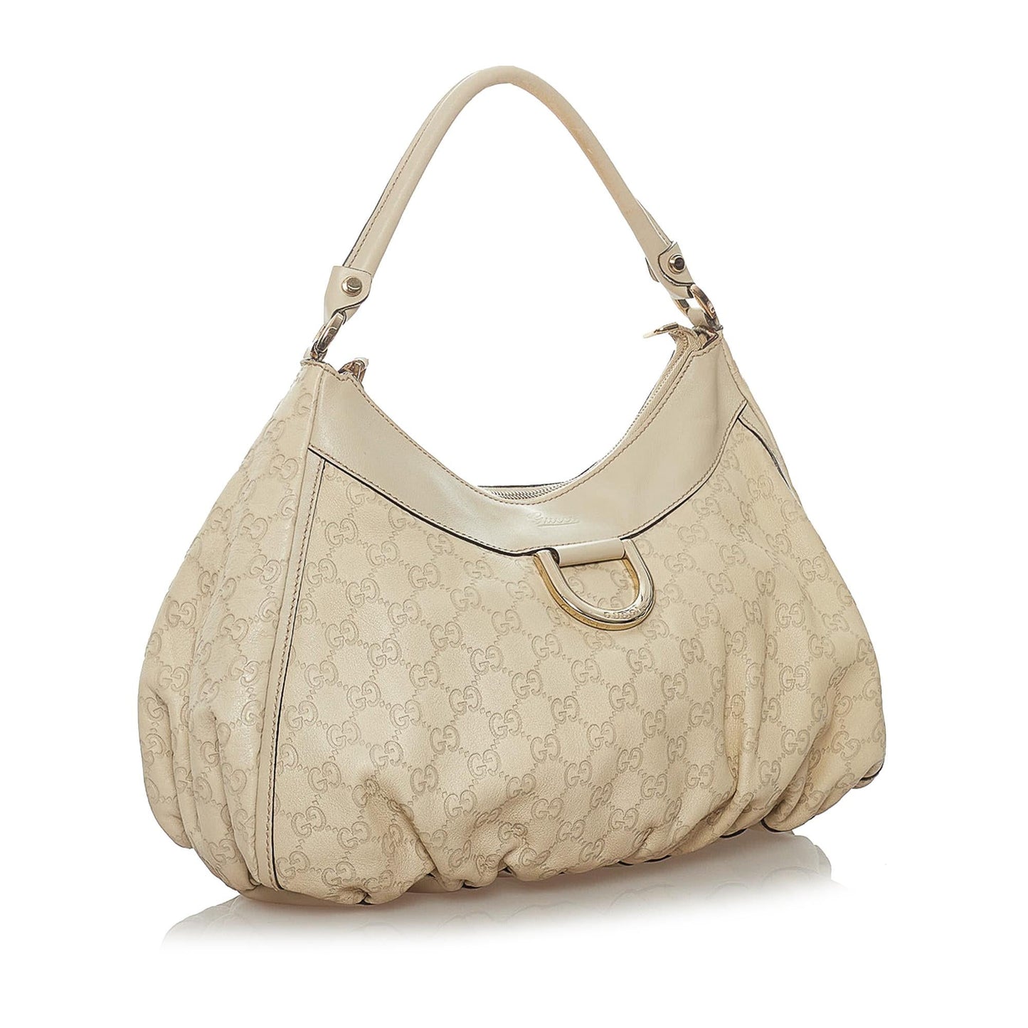 Gucci Guccissima Abbey D-ring Leather  Bag
