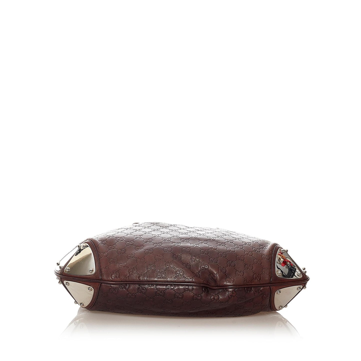 Gucci Guccissima Bamboo Indy Hobo Bag