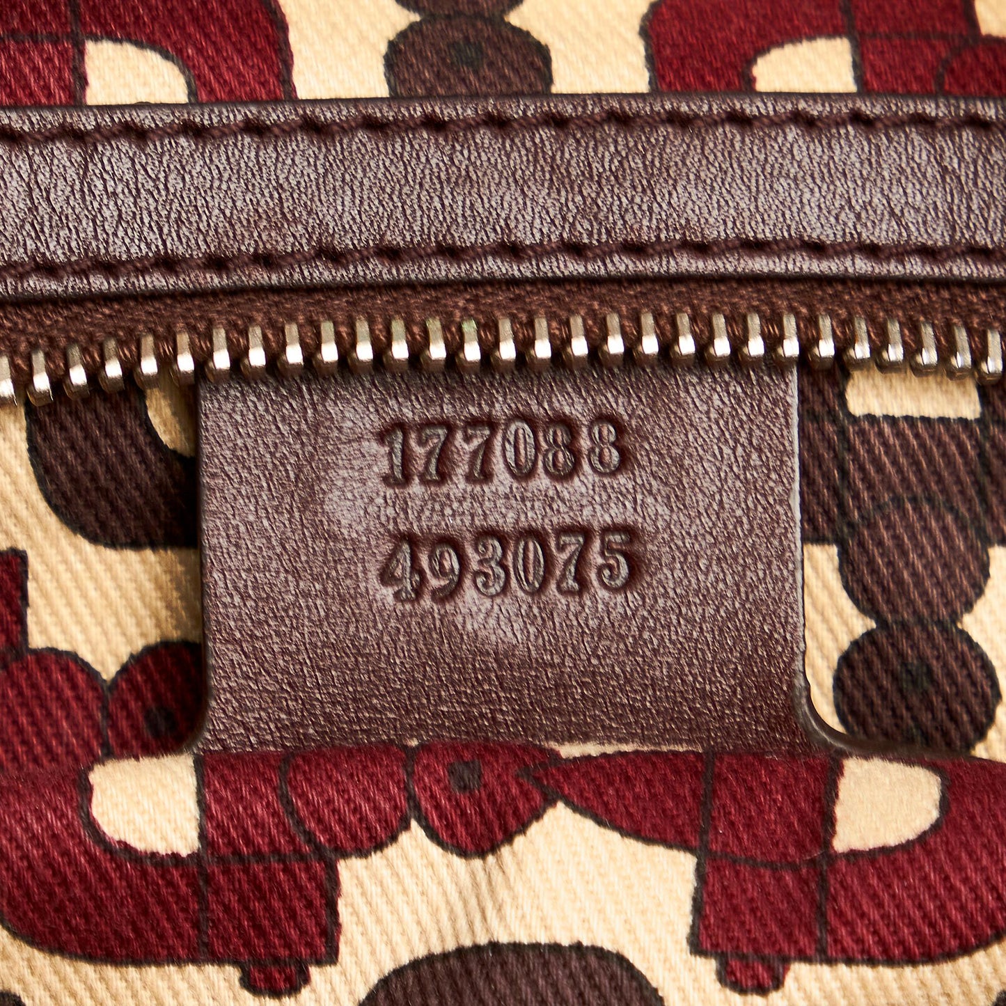 Gucci Guccissima Bamboo Indy Hobo Bag