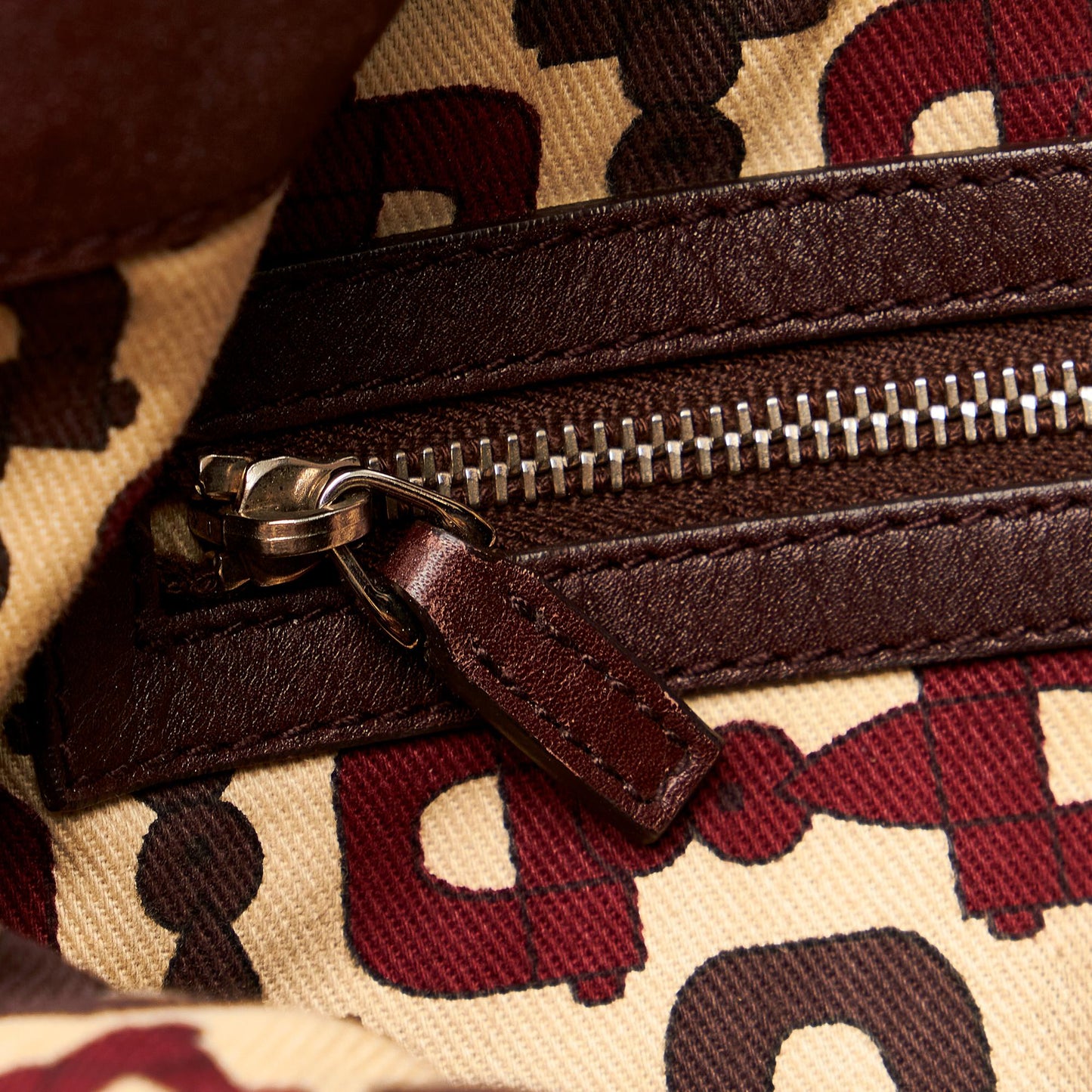 Gucci Guccissima Bamboo Indy Hobo Bag