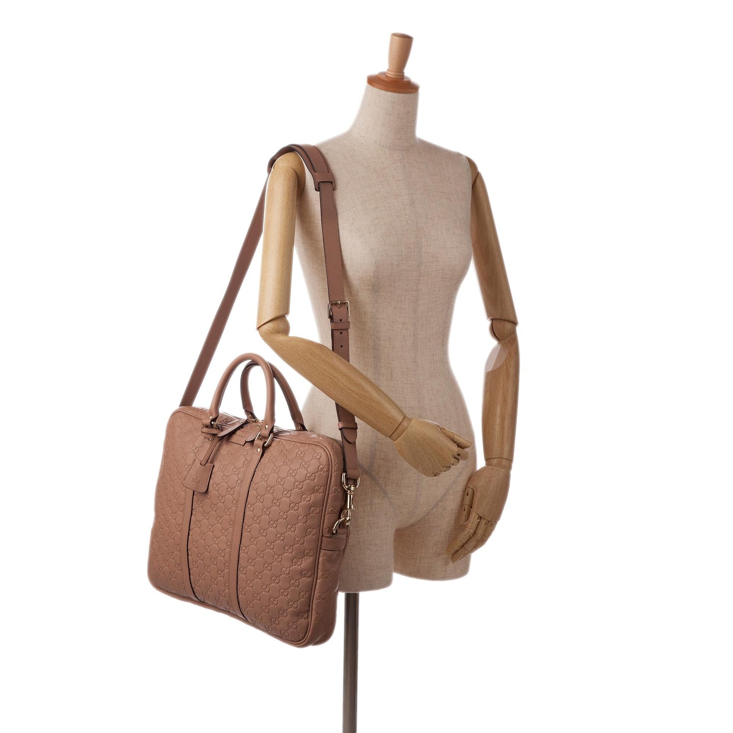 Gucci Guccissima Briefcase (SHG-yrlyXS)