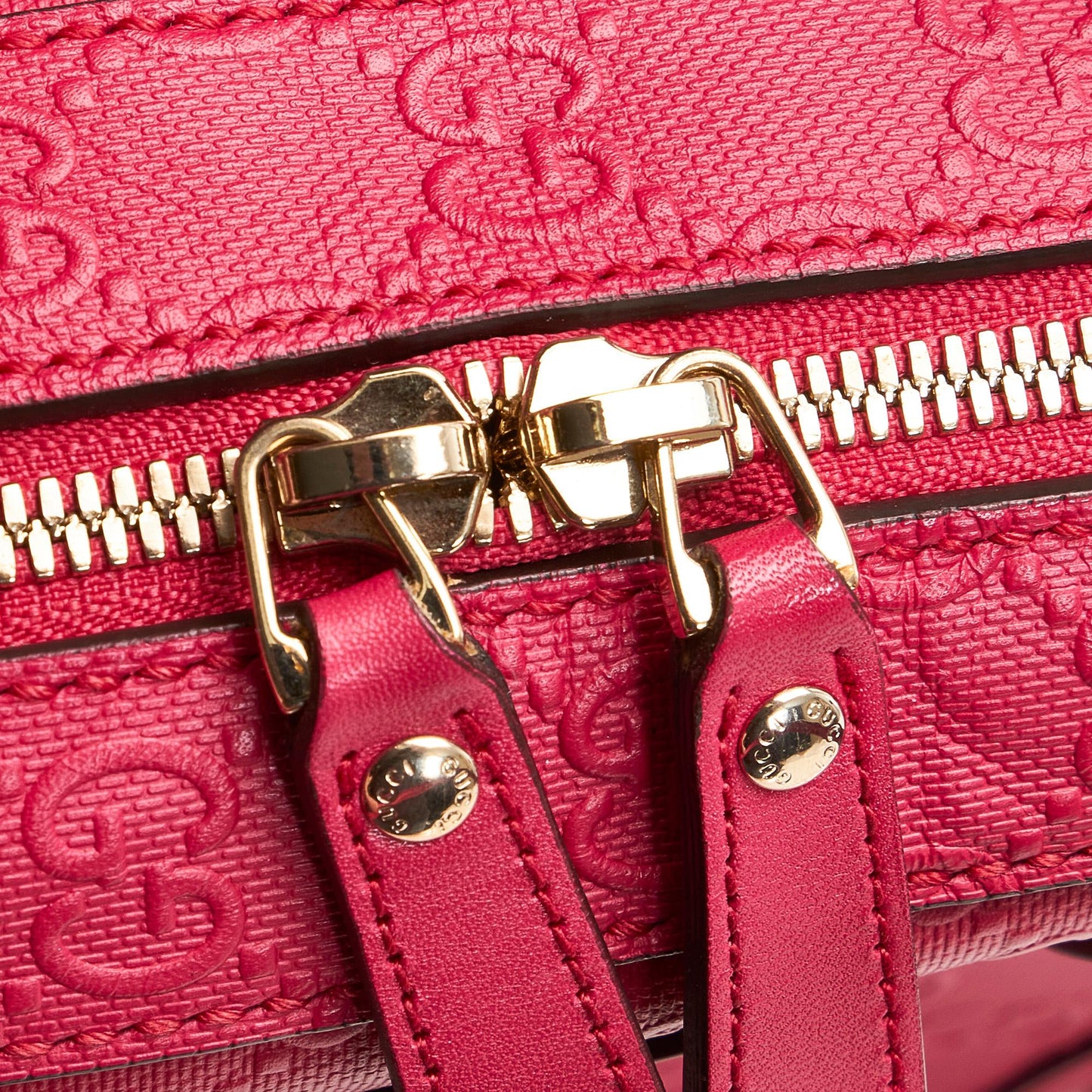 Gucci Guccissima Bright Leather Satchel