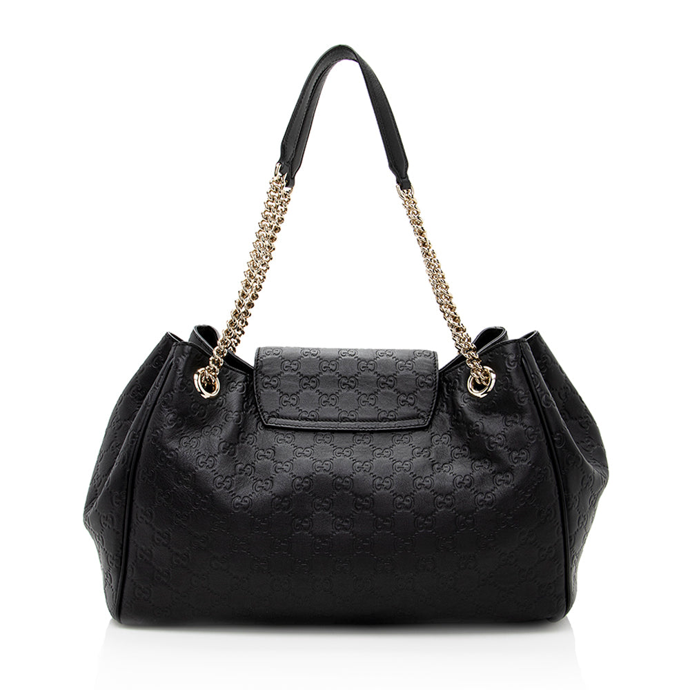 Gucci Guccissima Emily Large Shoulder Bag
