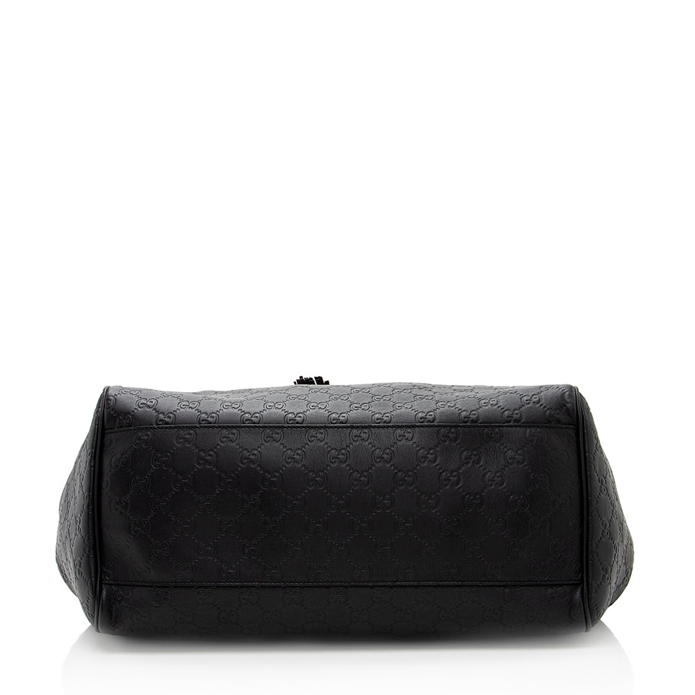 Gucci Guccissima Emily Large Shoulder Bag