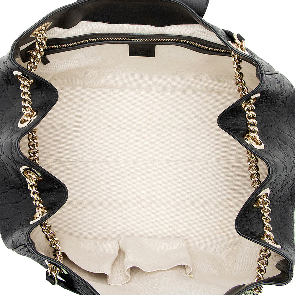 Gucci Guccissima Emily Large Shoulder Bag