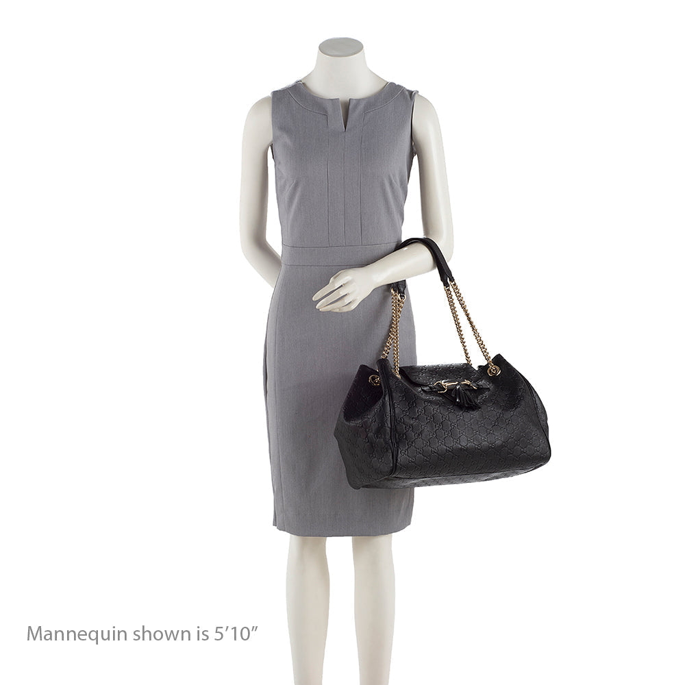 Gucci Guccissima Emily Large Shoulder Bag