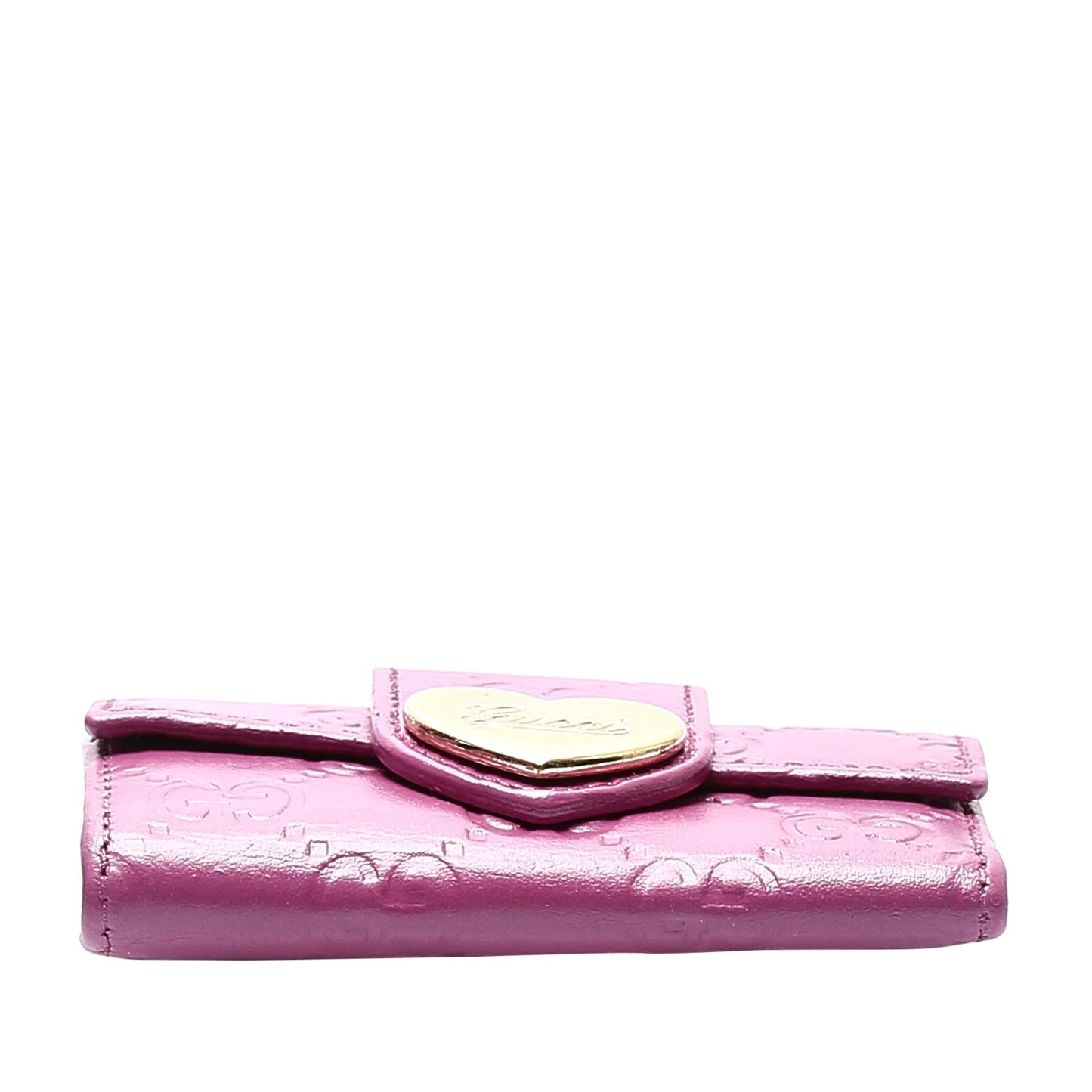Gucci Guccissima Heart Key Holder