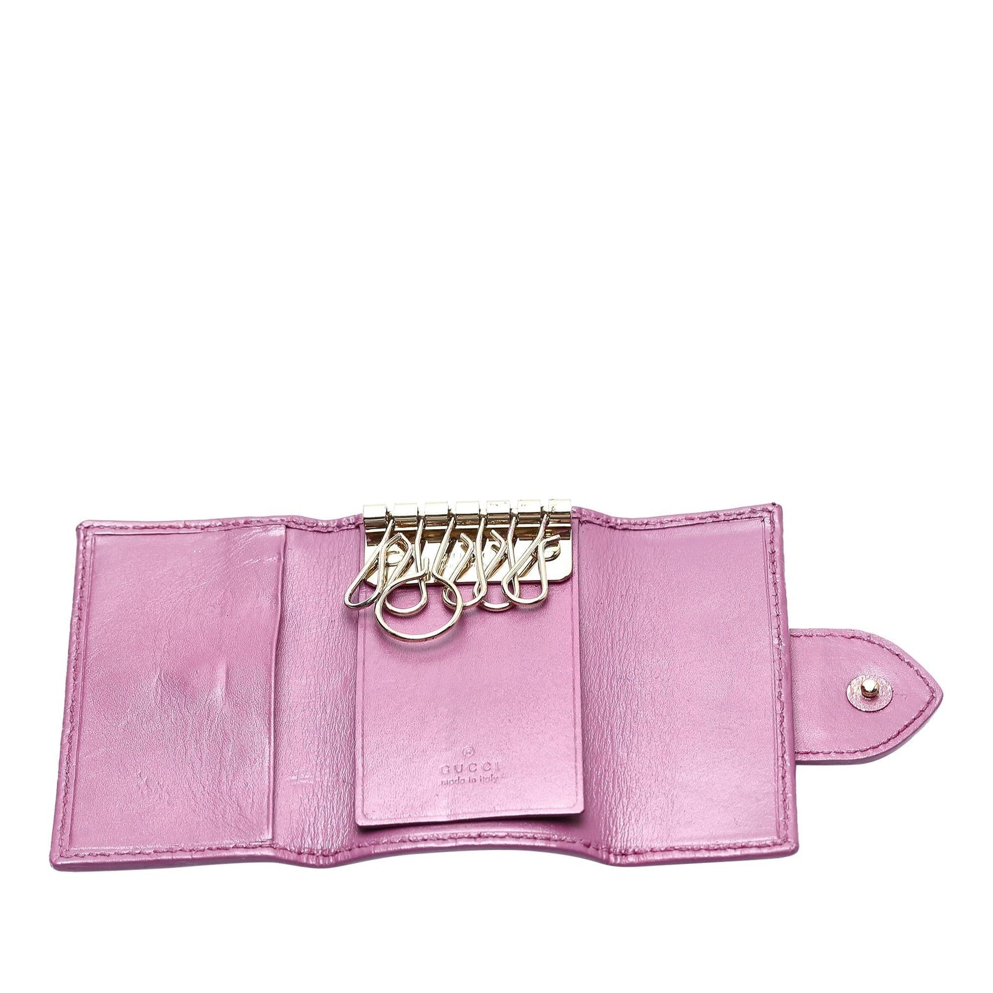 Gucci Guccissima Heart Key Holder