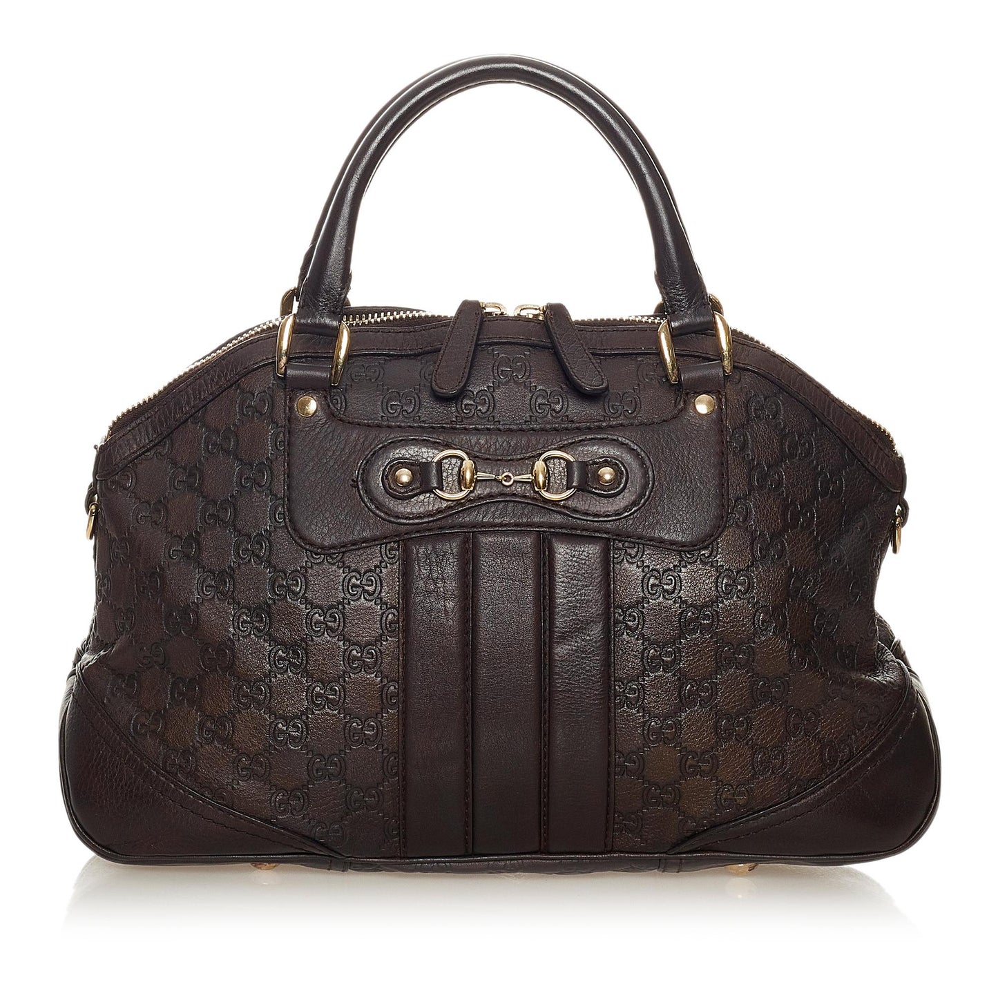 Gucci Guccissima Horsebit Catherine Satchel