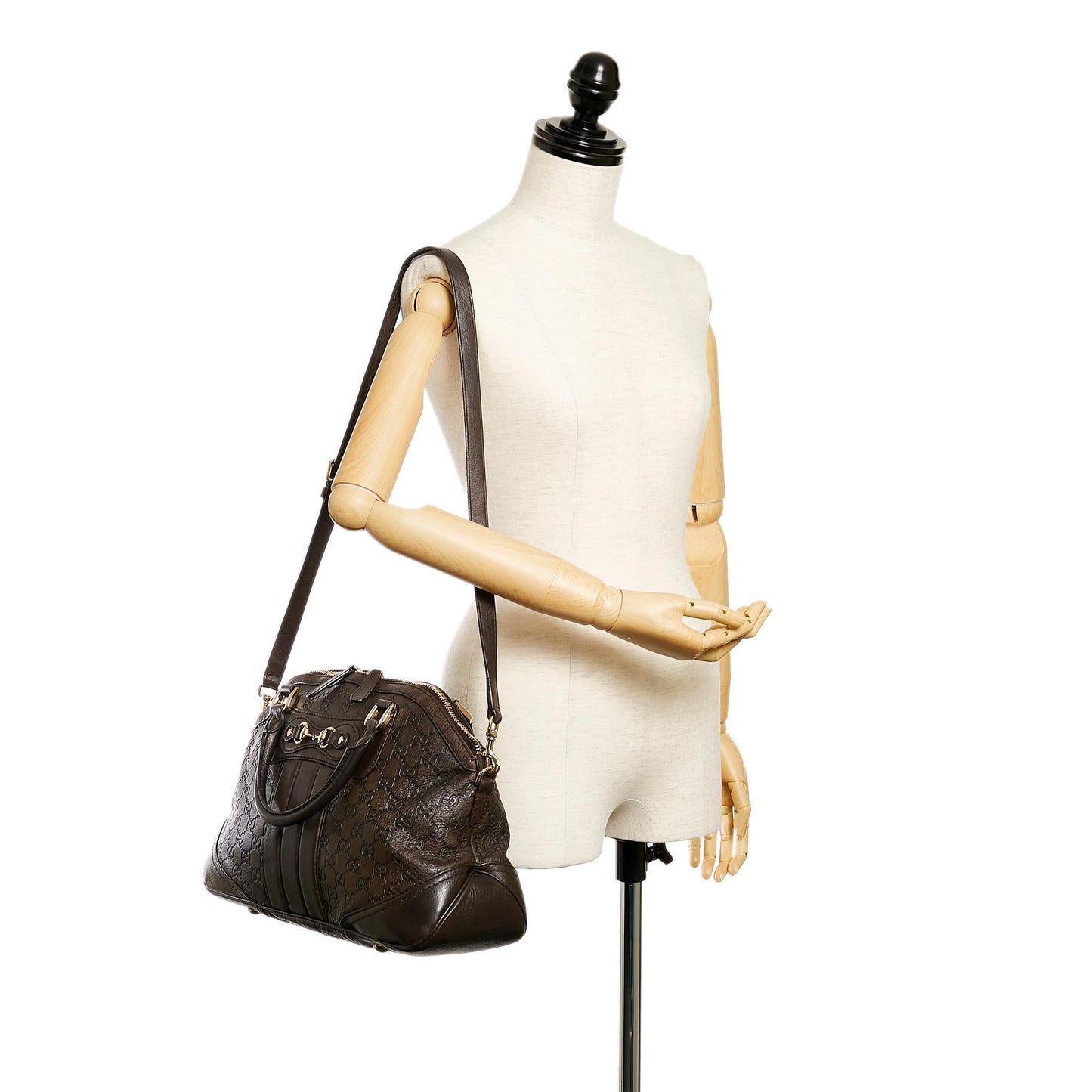 Gucci Guccissima Horsebit Catherine Satchel