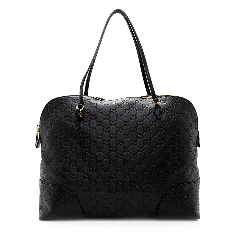Gucci Guccissima Leather Bree Medium Tote