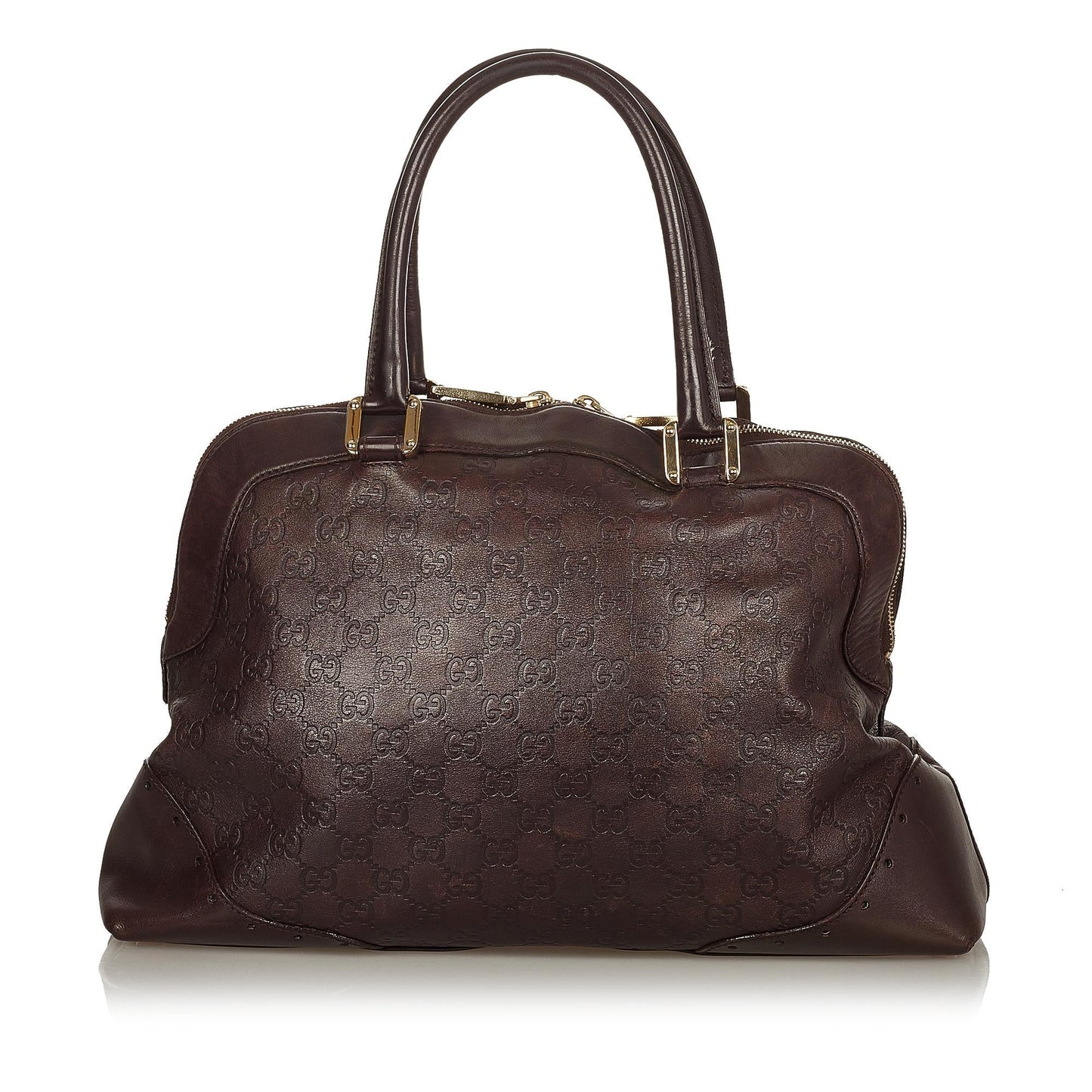 Gucci Guccissima Punch Handbag