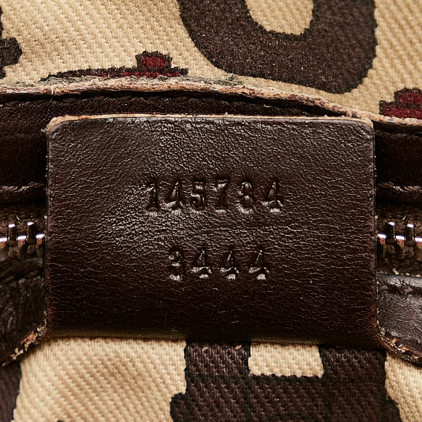 Gucci Guccissima Punch Handbag