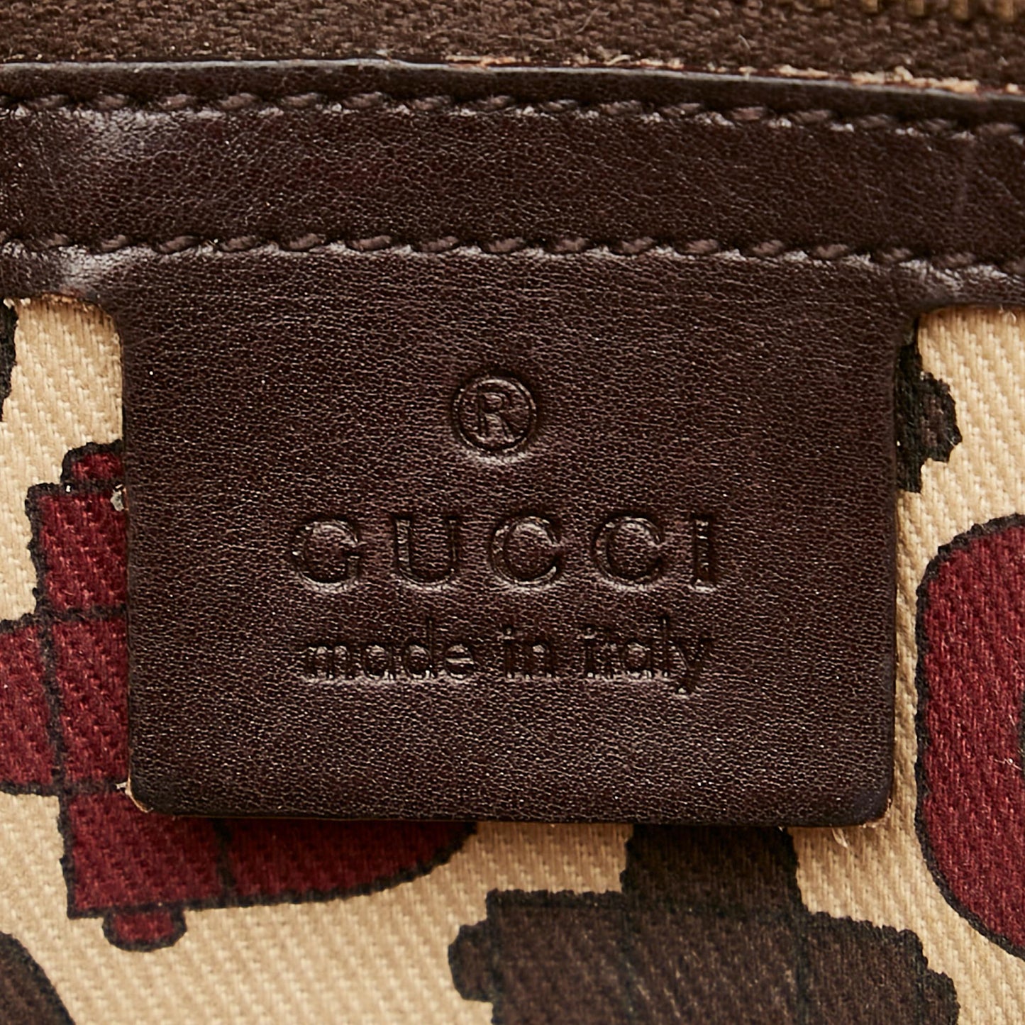 Gucci Guccissima Punch Handbag