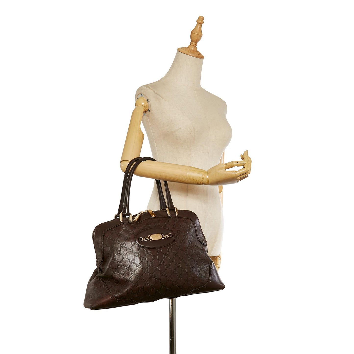 Gucci Guccissima Punch Handbag