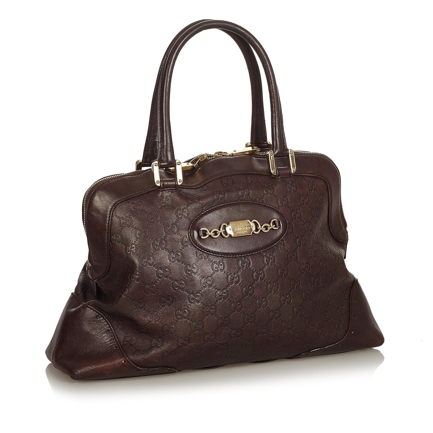 Gucci Guccissima Punch Handbag