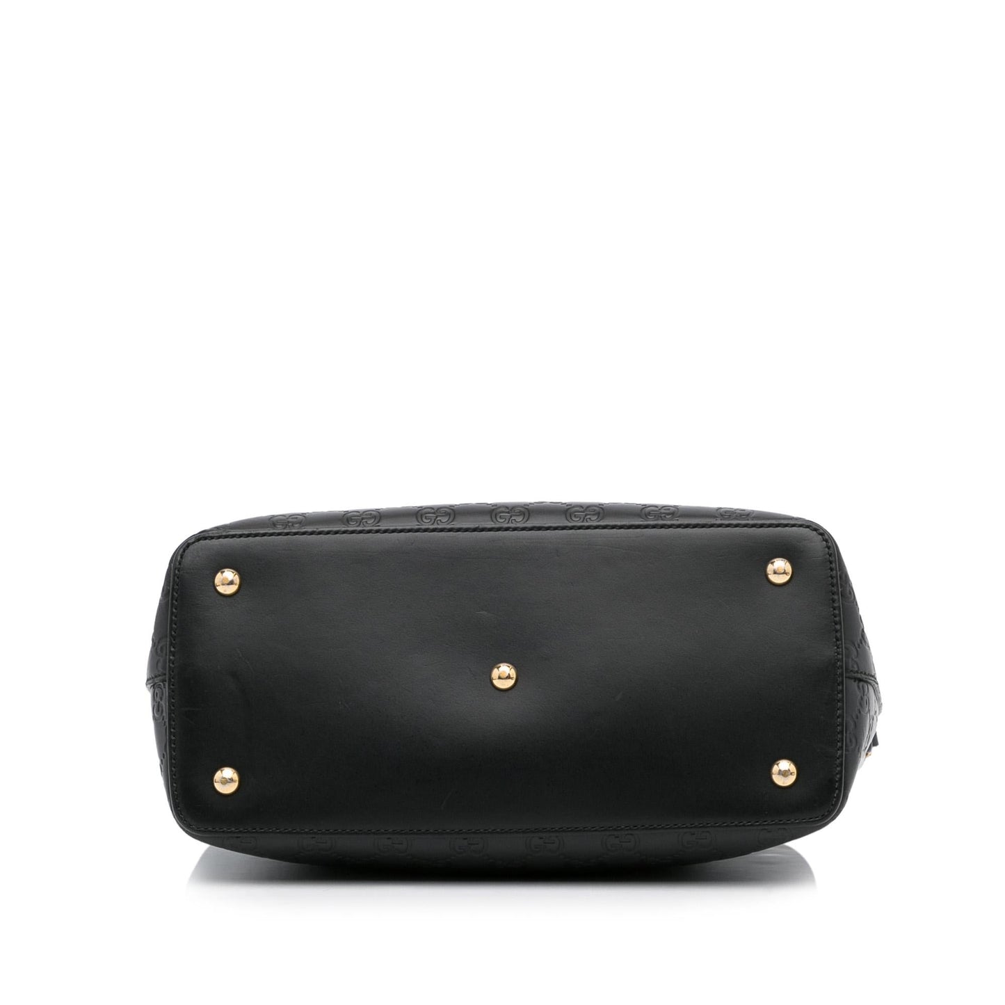 Gucci Guccissima Signature Linea A Foldover Satchel (SHG-VFVOAb)