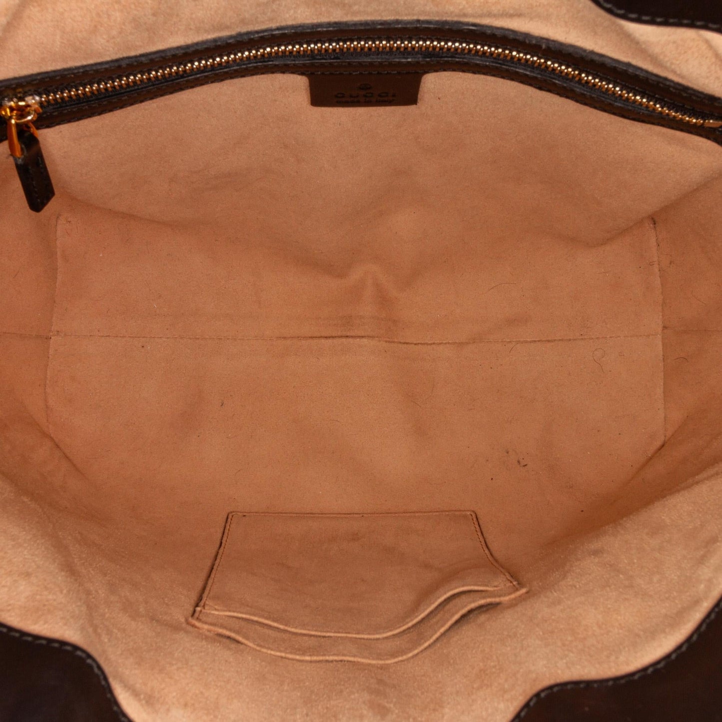 Gucci Guccissima Signature Linea A Foldover Satchel (SHG-VFVOAb)