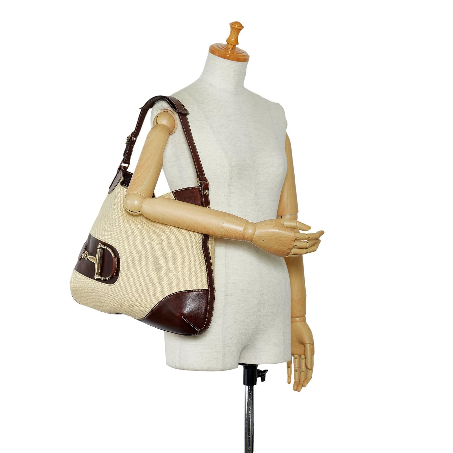 Gucci Hasler Canvas Hobo (SHG-uedmVV)