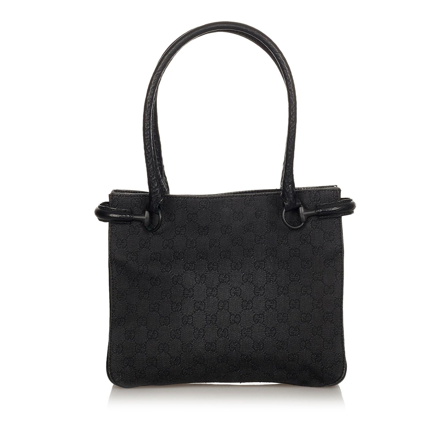 Gucci Horsebit Canvas Shoulder Bag (SHG-7Ier59)