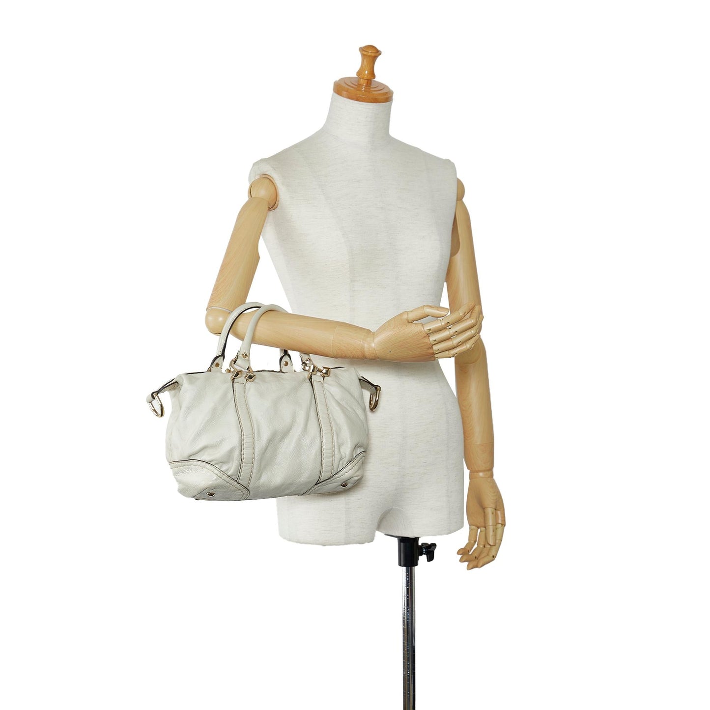 Gucci Horsebit Nail Boston Bag (SHG-P44hrA)