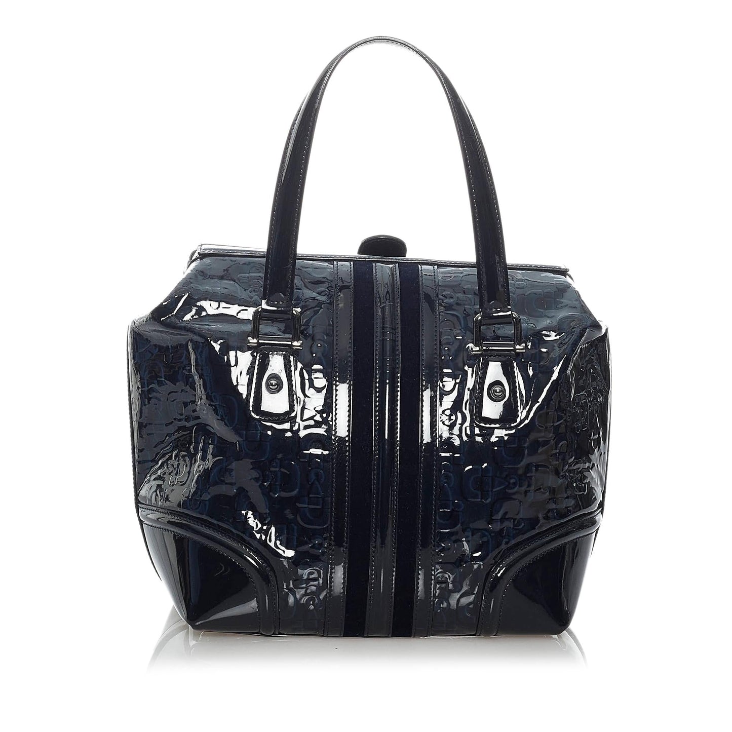 Gucci Horsebit Treasure Patent Leather Handbag