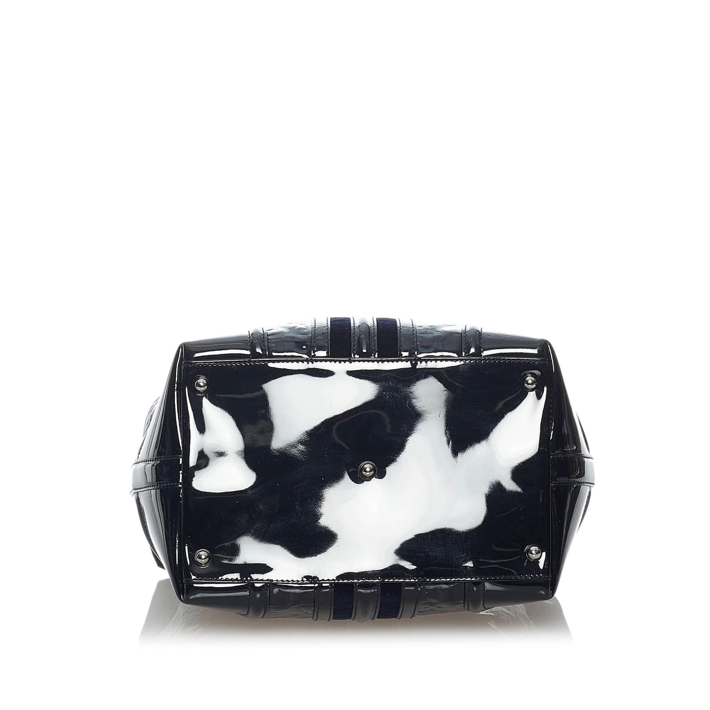 Gucci Horsebit Treasure Patent Leather Handbag