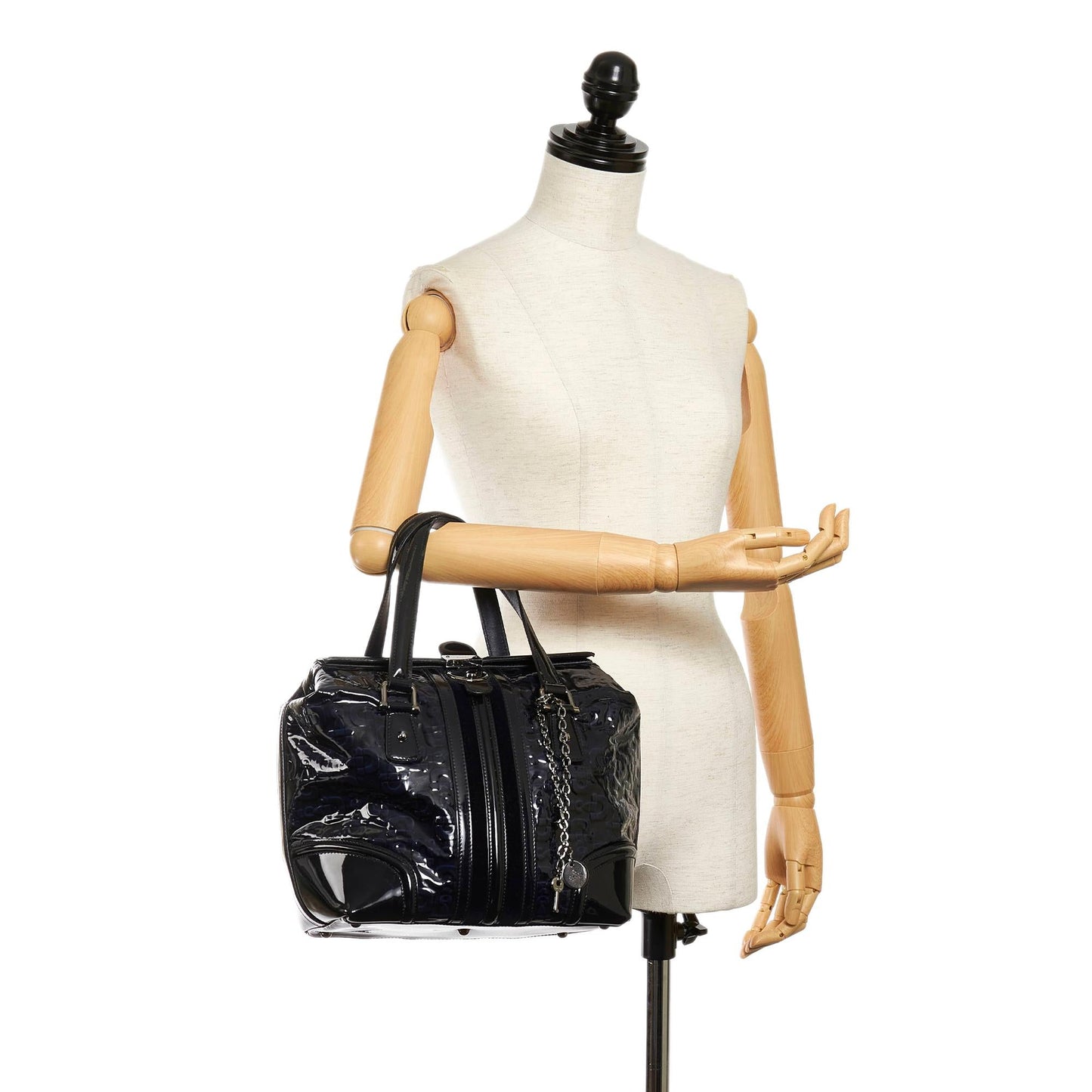 Gucci Horsebit Treasure Patent Leather Handbag (SHG-29752)