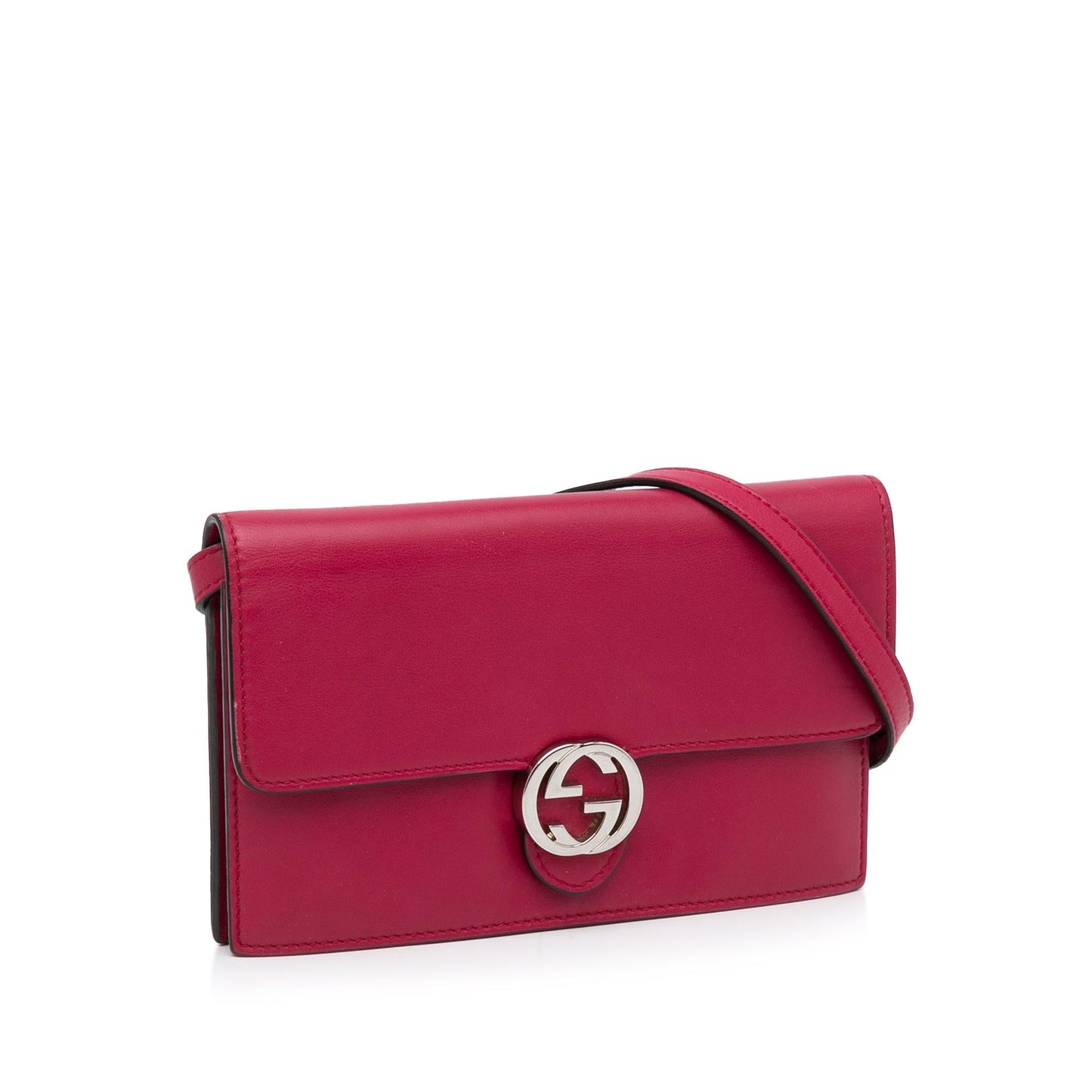 Gucci Interlocking G Wallet On Chain (SHG-bJgZos)