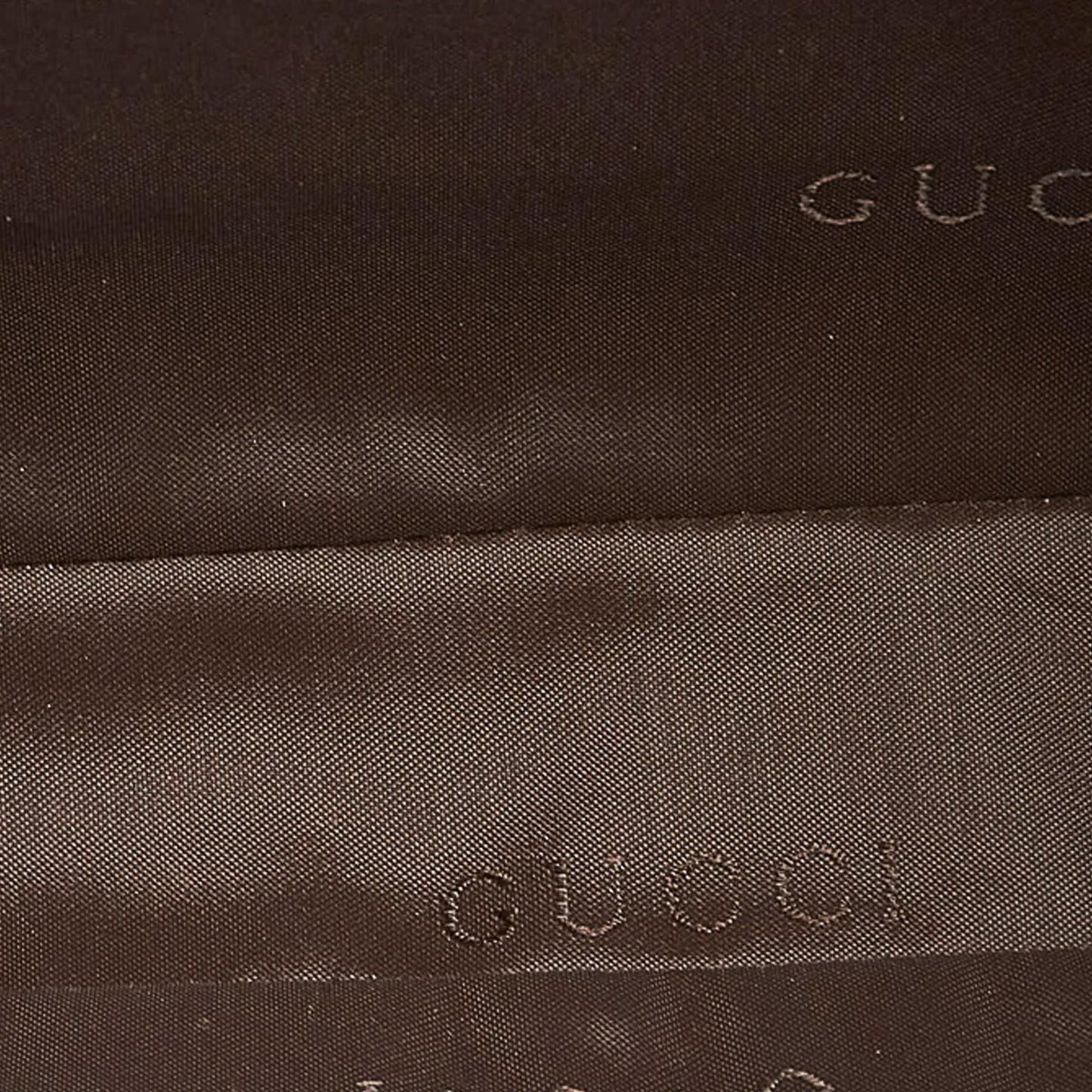 Gucci Jackie Canvas Shoulder Bag