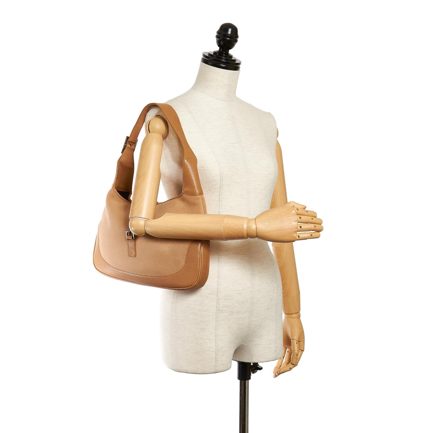 Gucci Jackie Canvas Shoulder Bag