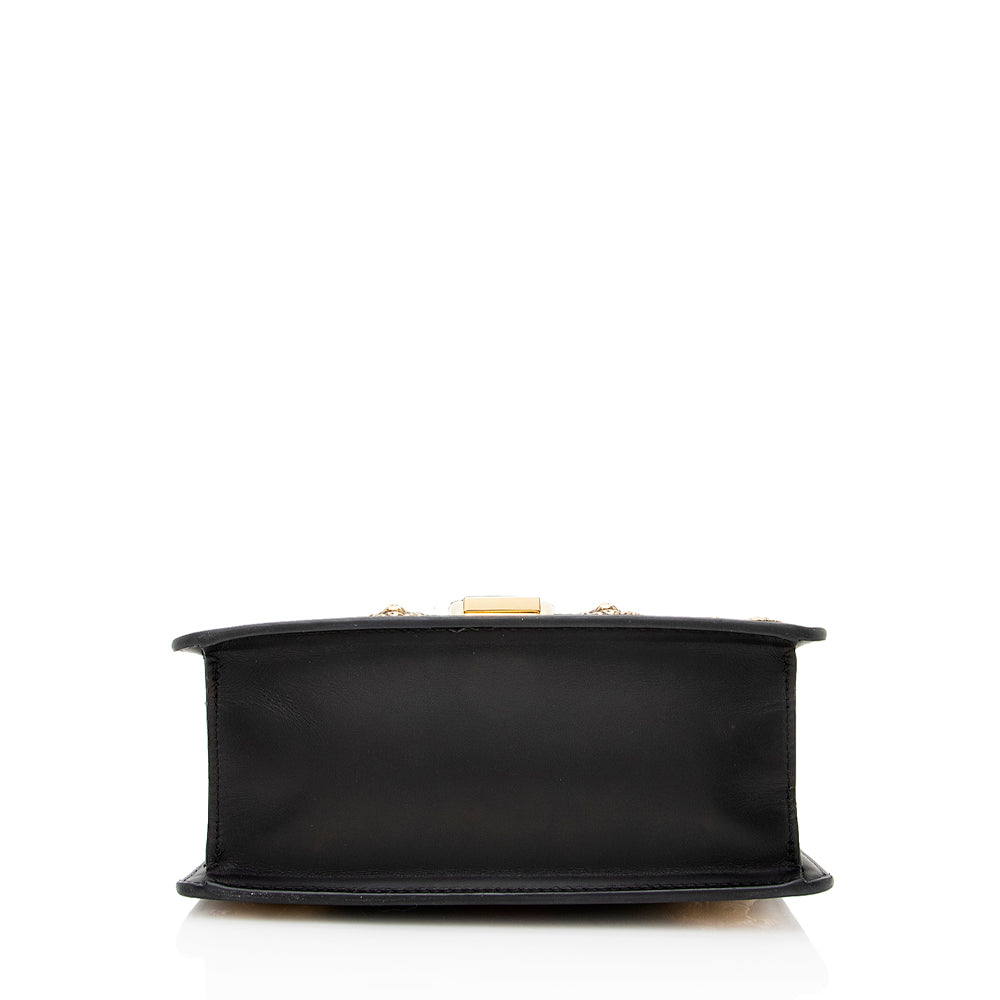 Gucci Leather Animal Studs Sylvie Mini Bag