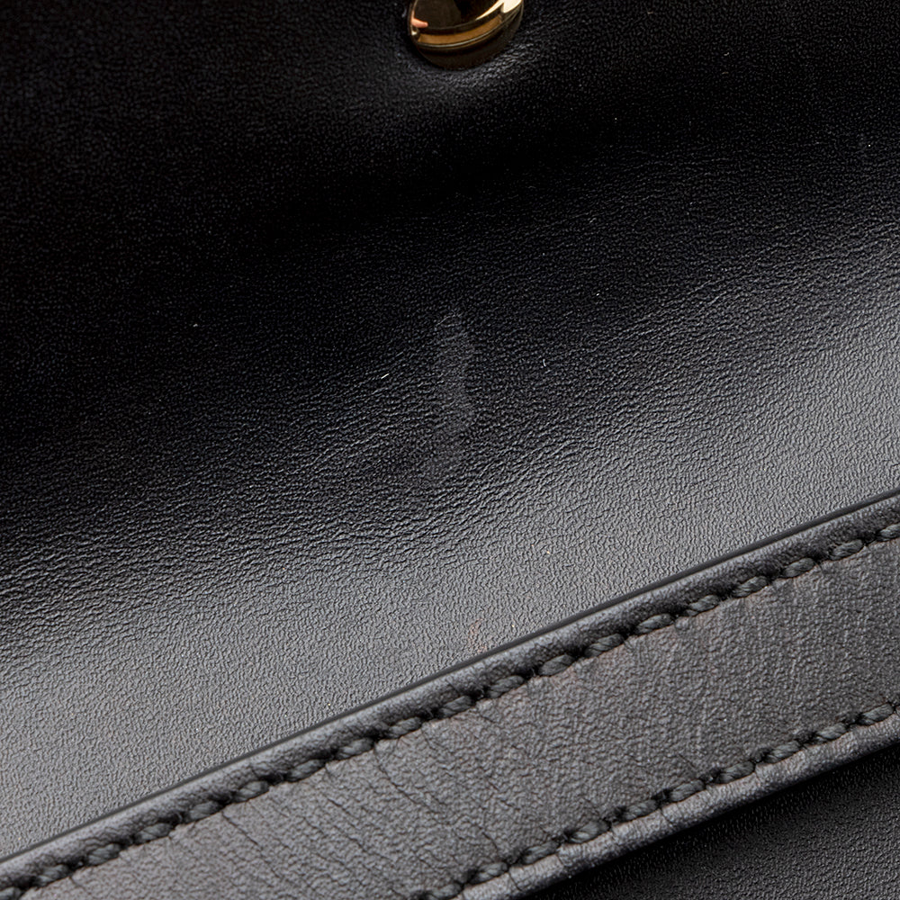 Gucci Leather Animal Studs Sylvie Mini Bag